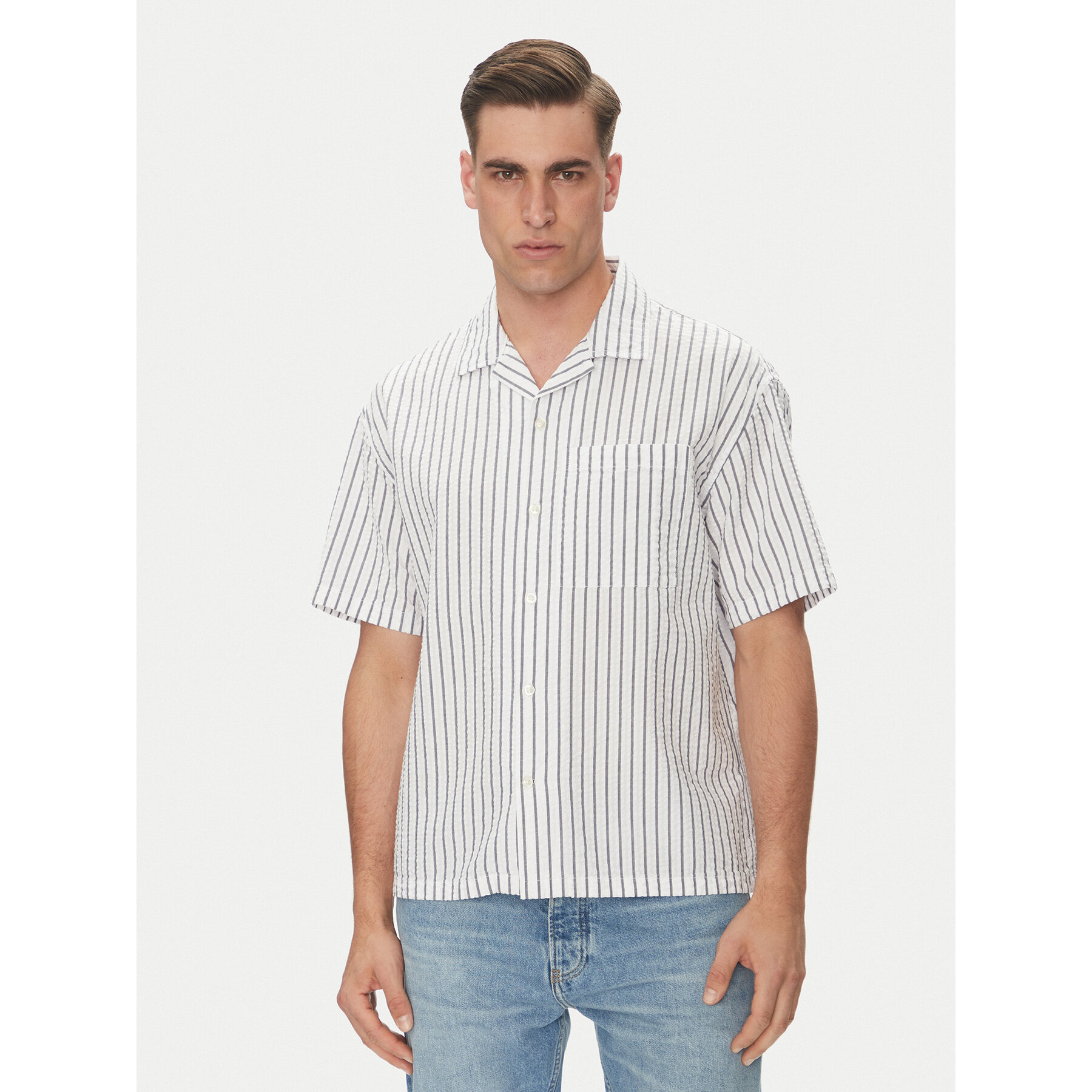 Gap Koszula 768021 Biały Boxy Fit