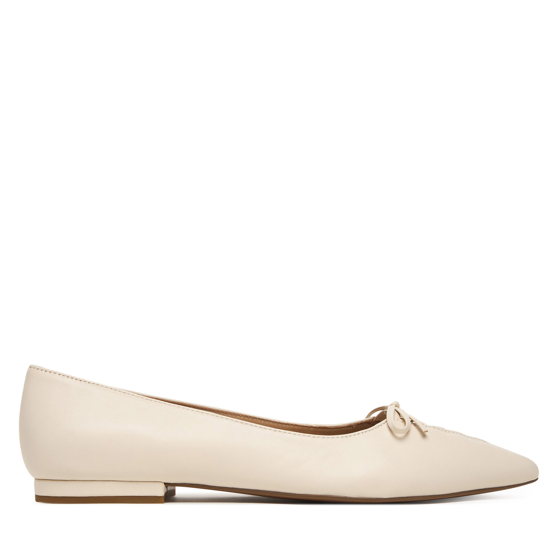 LAUREN RALPH LAUREN Baleriny 802P06376003 Biały