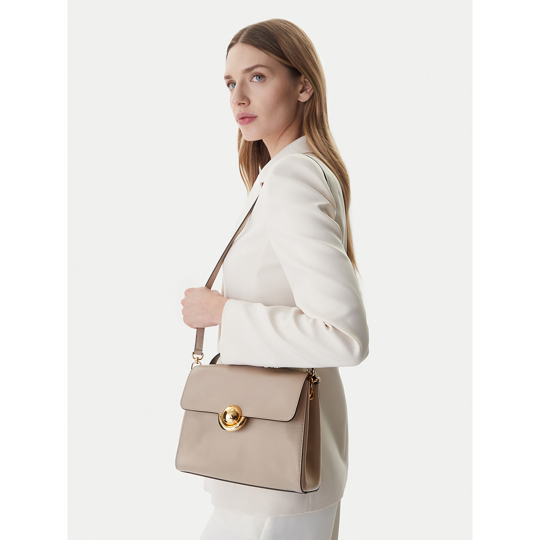 Furla Torebka Domus S WB01957 BX4184 IT 4488S Beżowy