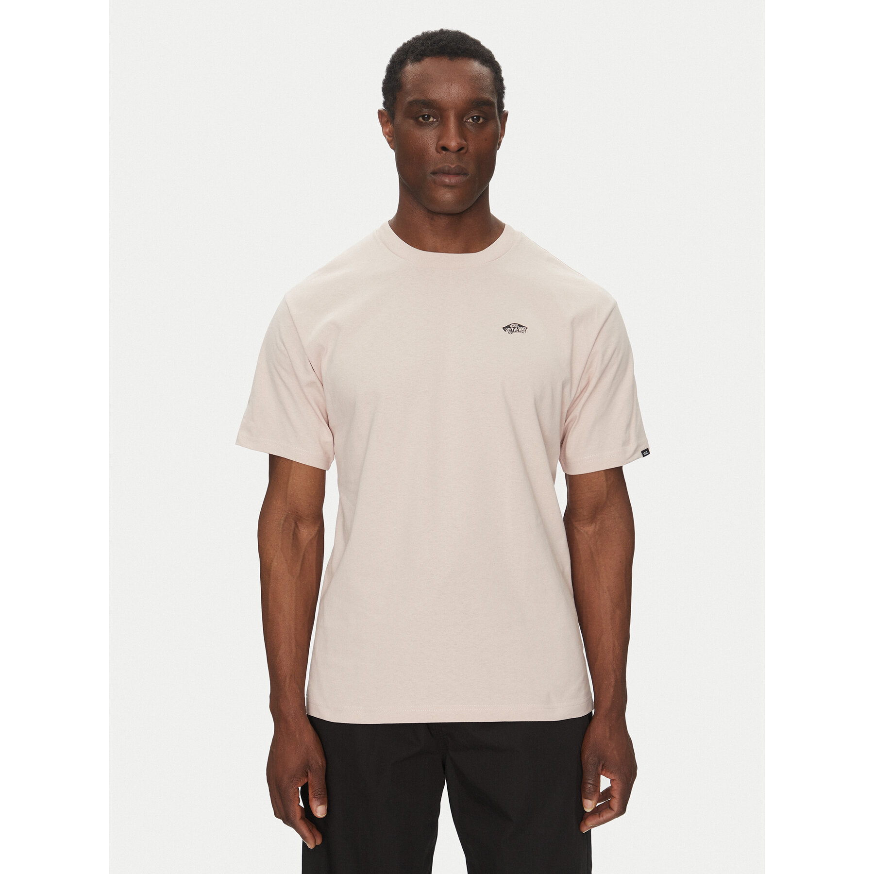 Vans T-Shirt Style 76 II VN000P50 Różowy Loose Fit
