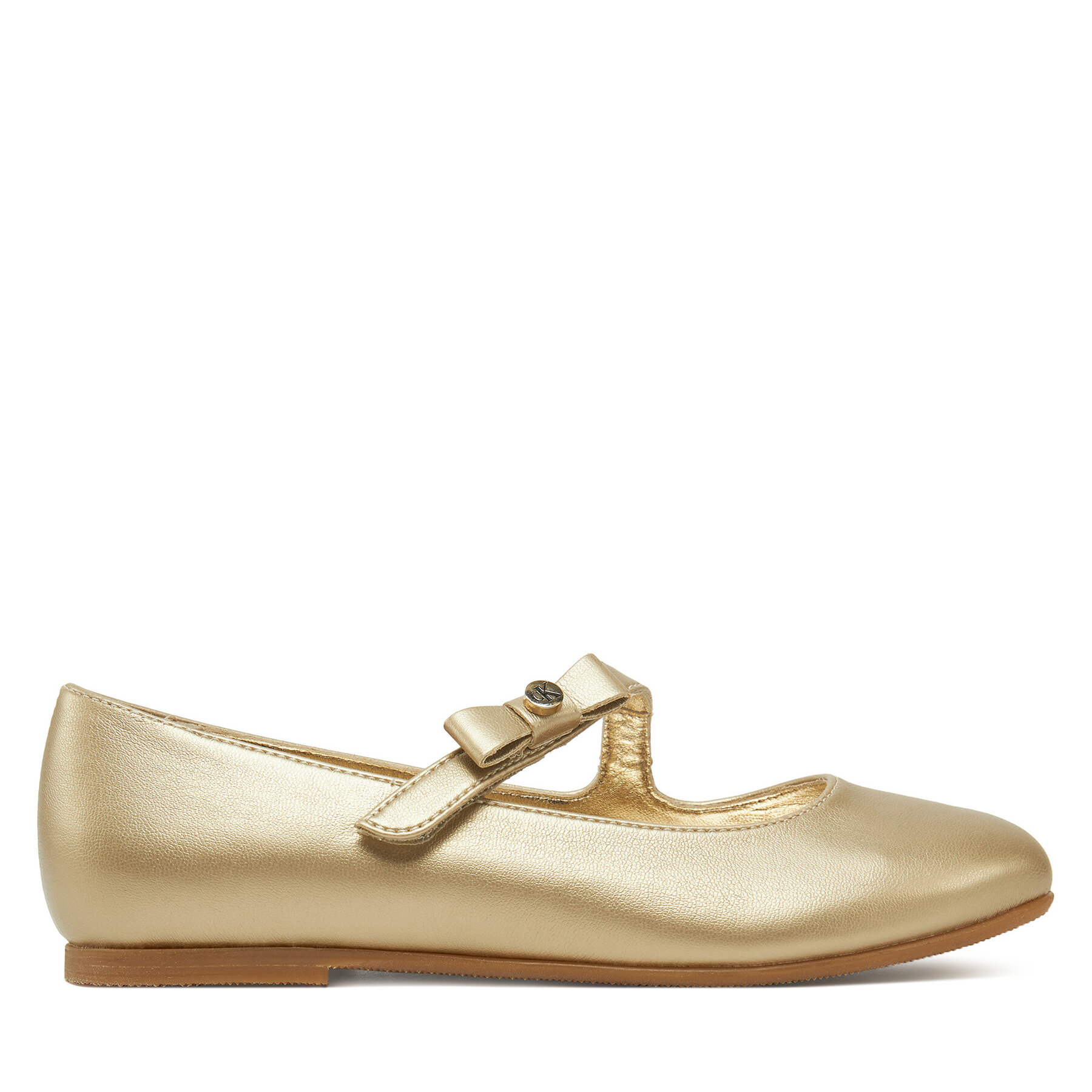 Calvin Klein Jeans Baleriny Ballerina V4A3-83042-1322 S Złoty