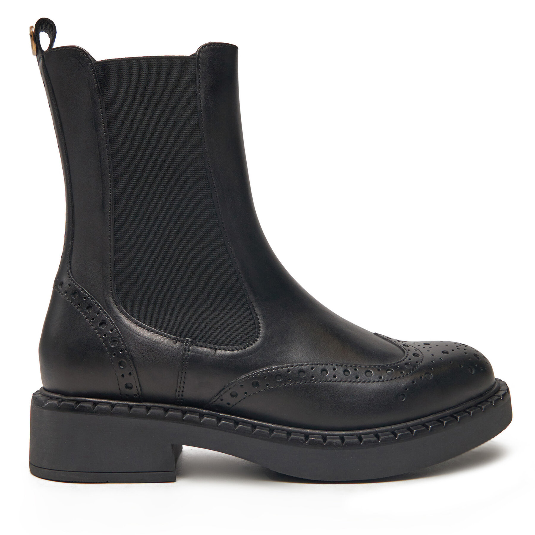 TWINSET Sztyblety 242TGT090 Czarny