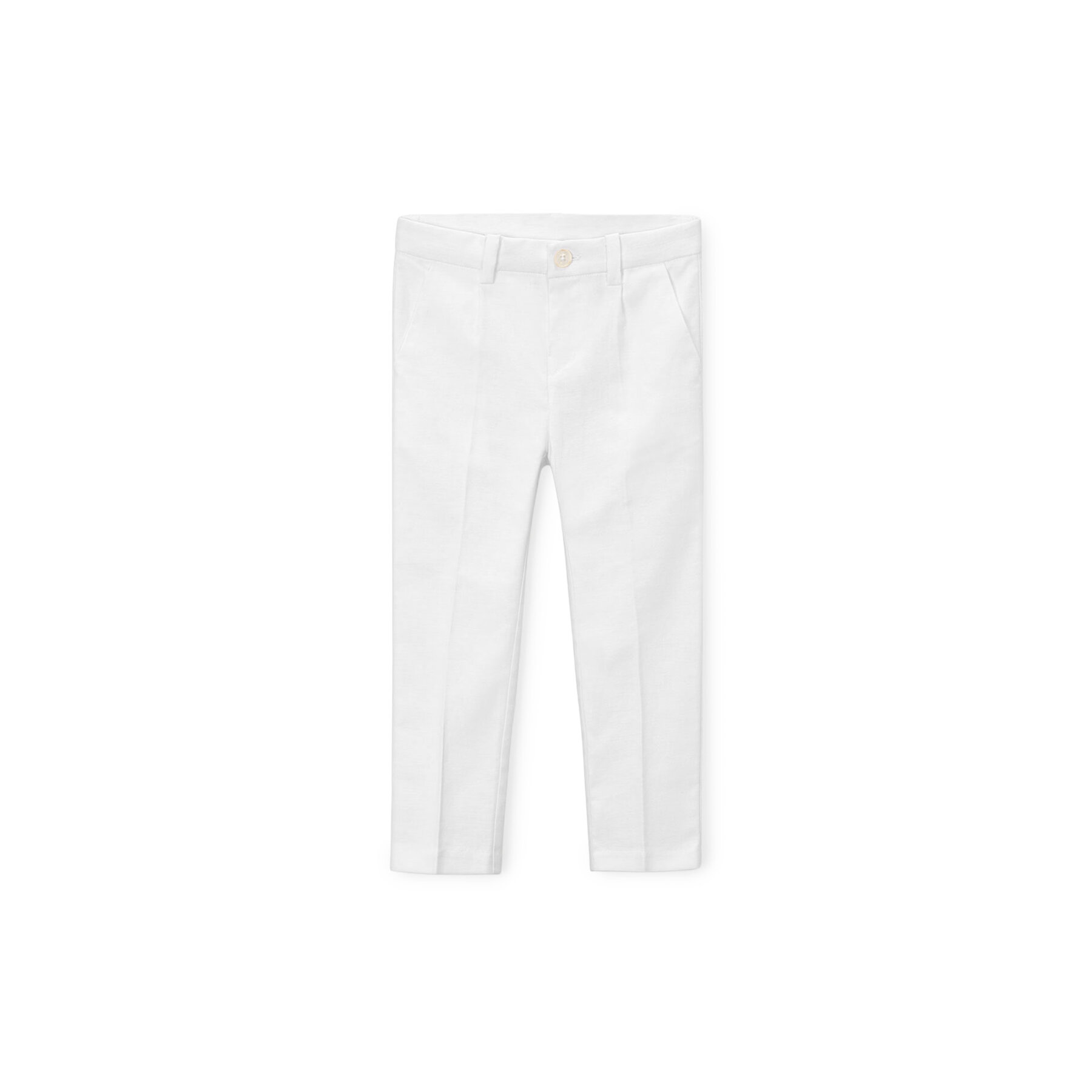 Mayoral Chinosy 3574 Biały Regular Fit