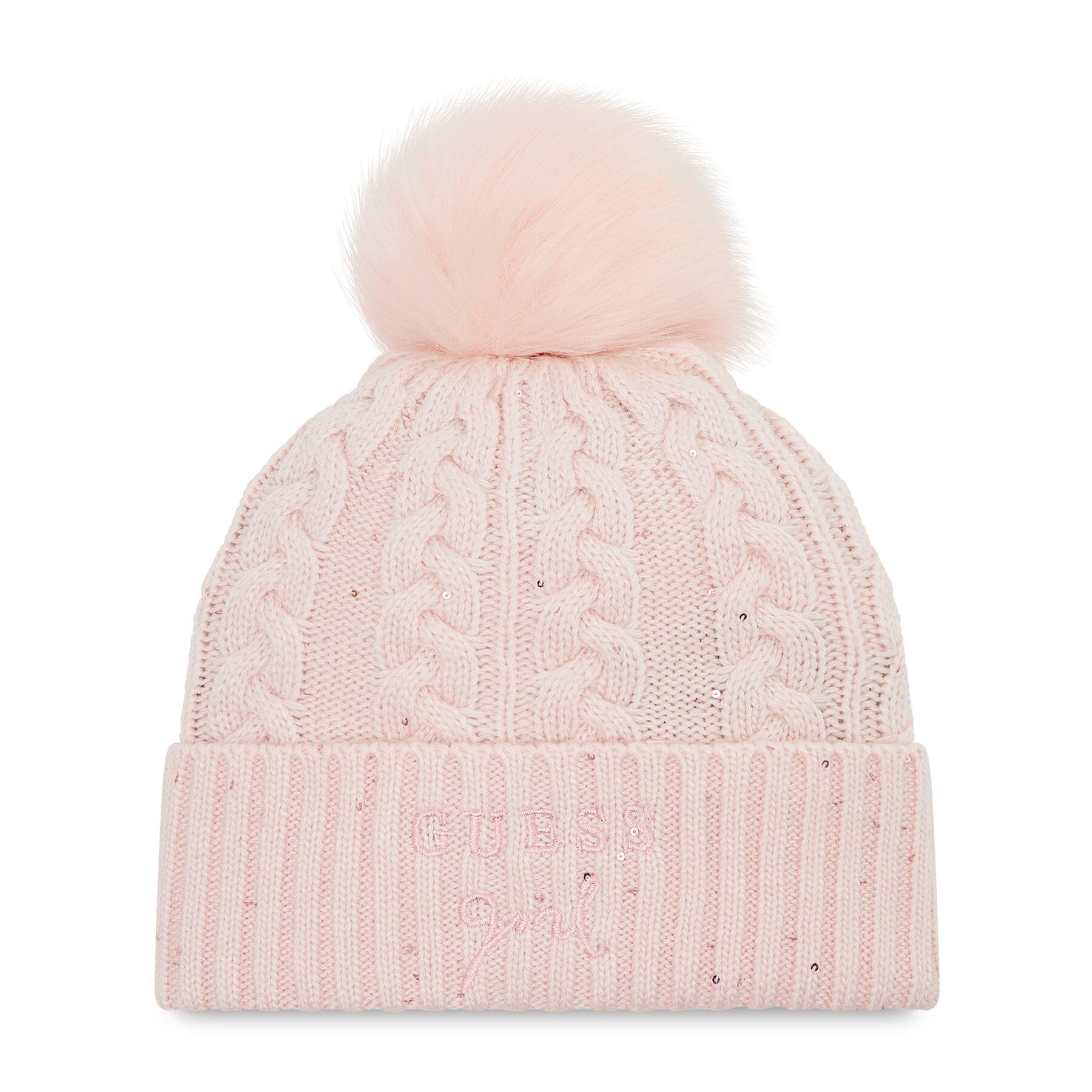 Guess Czapka AGNOT1 NY224 Różowy
