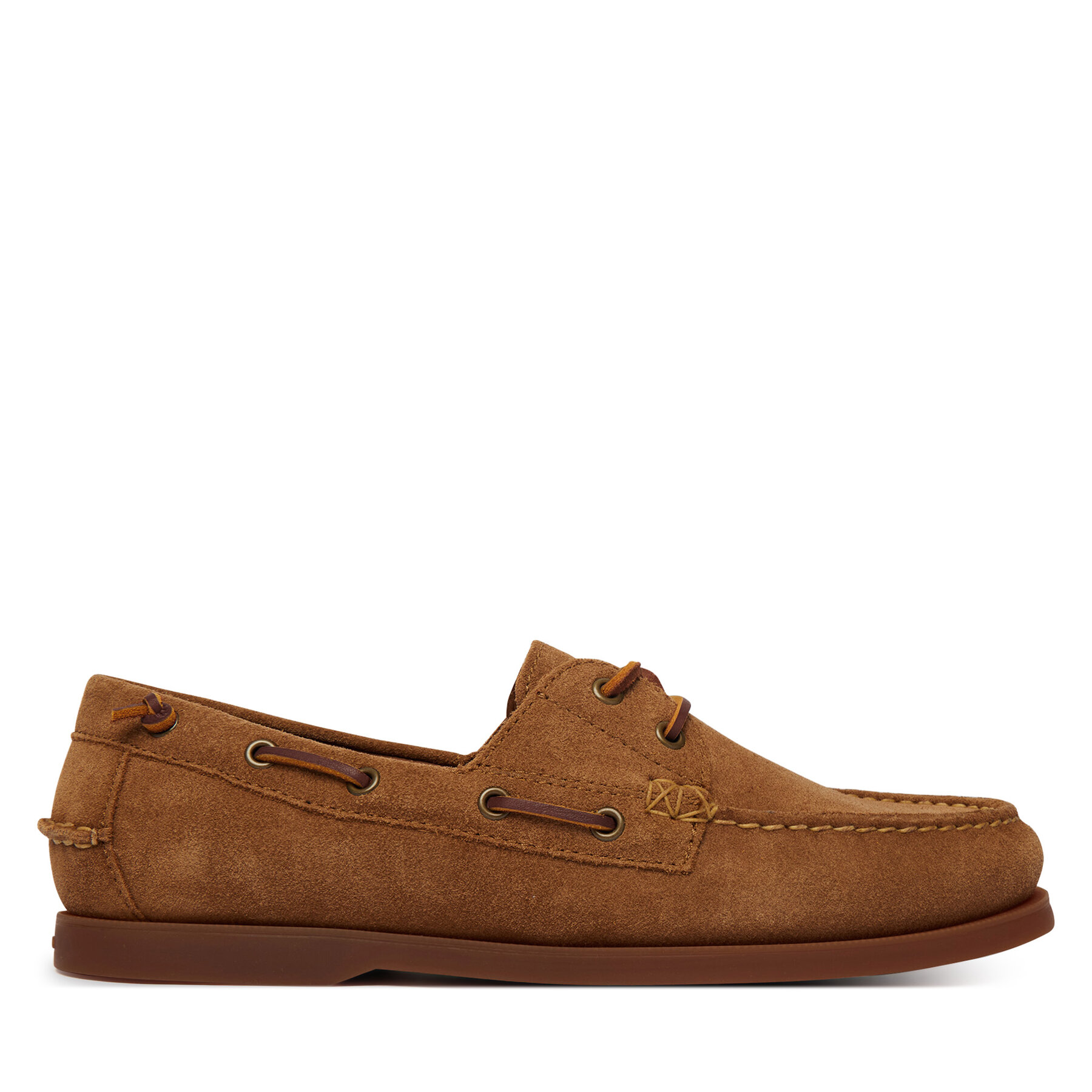 Polo Ralph Lauren Mokasyny Merton Boat Cs Bts 803P07645001 Brązowy