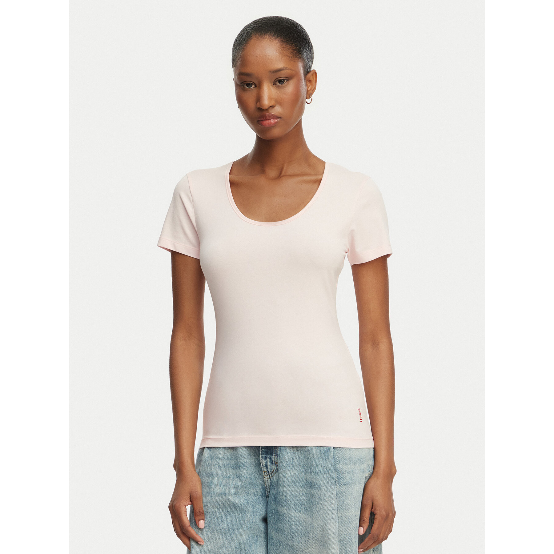 HUGO Komplet t-shirtów 50545688 Różowy Regular Fit