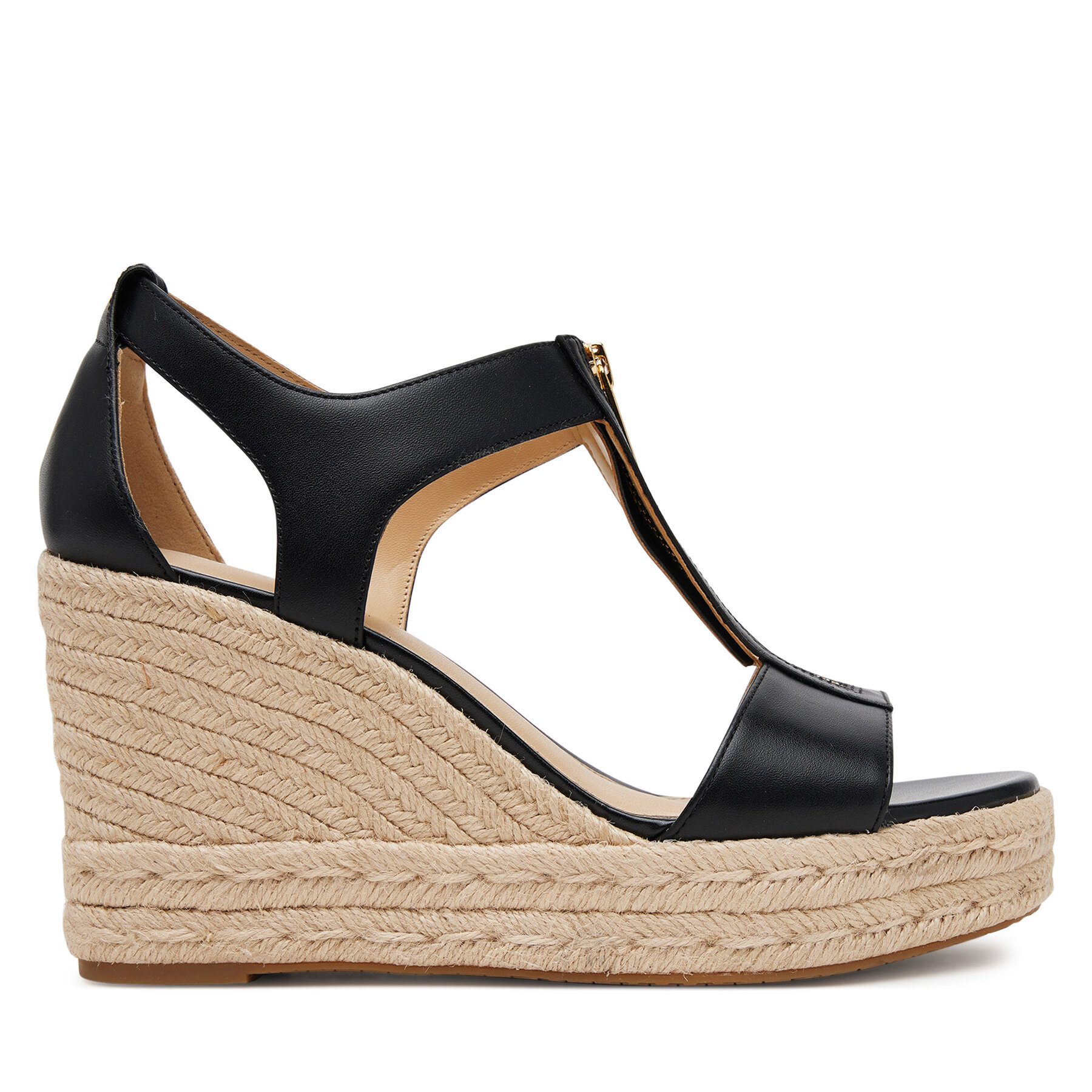 MICHAEL Michael Kors Espadryle Barkley Leather 40R4BRMS1L Czarny