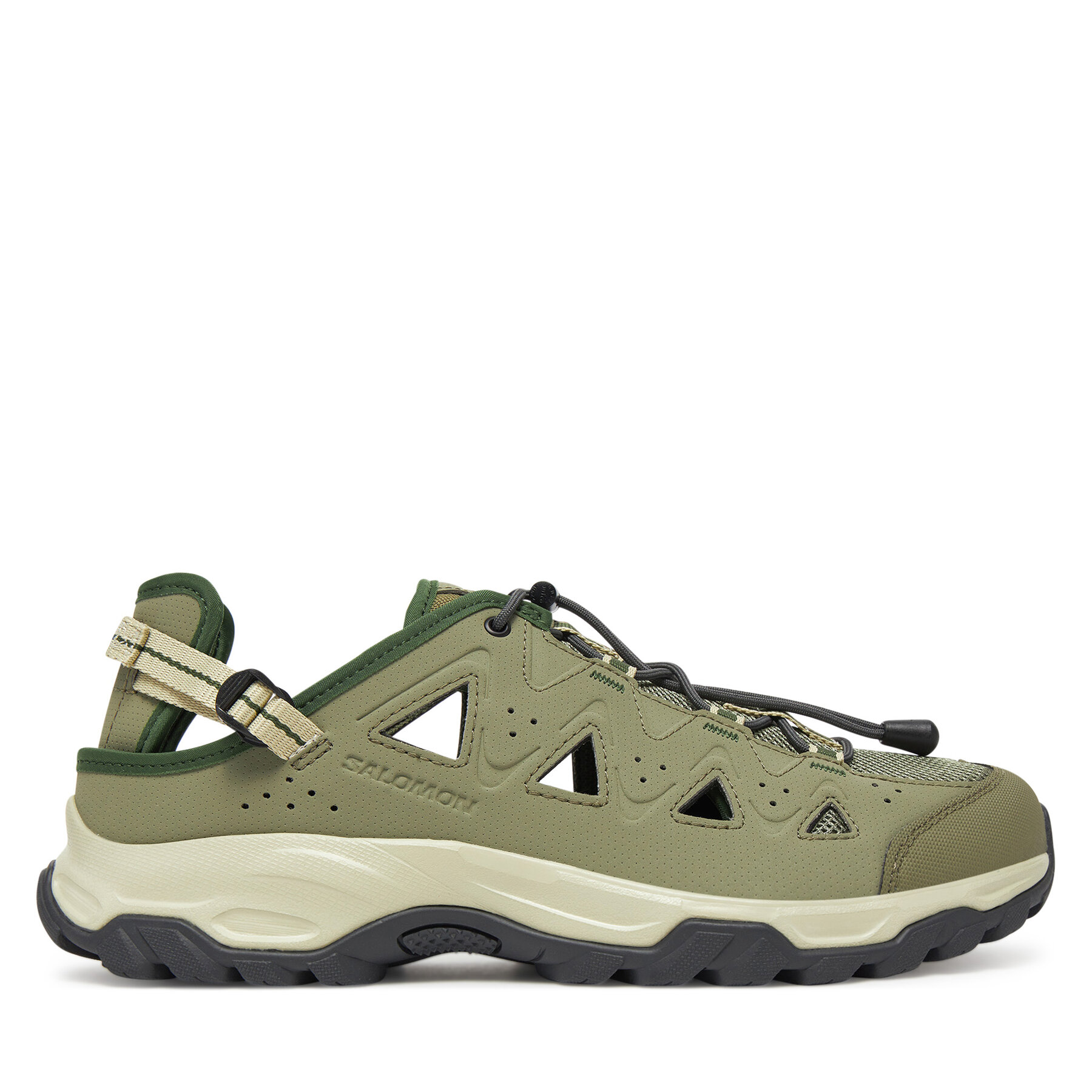 Salomon Sandały Alhama L47786400 Zielony