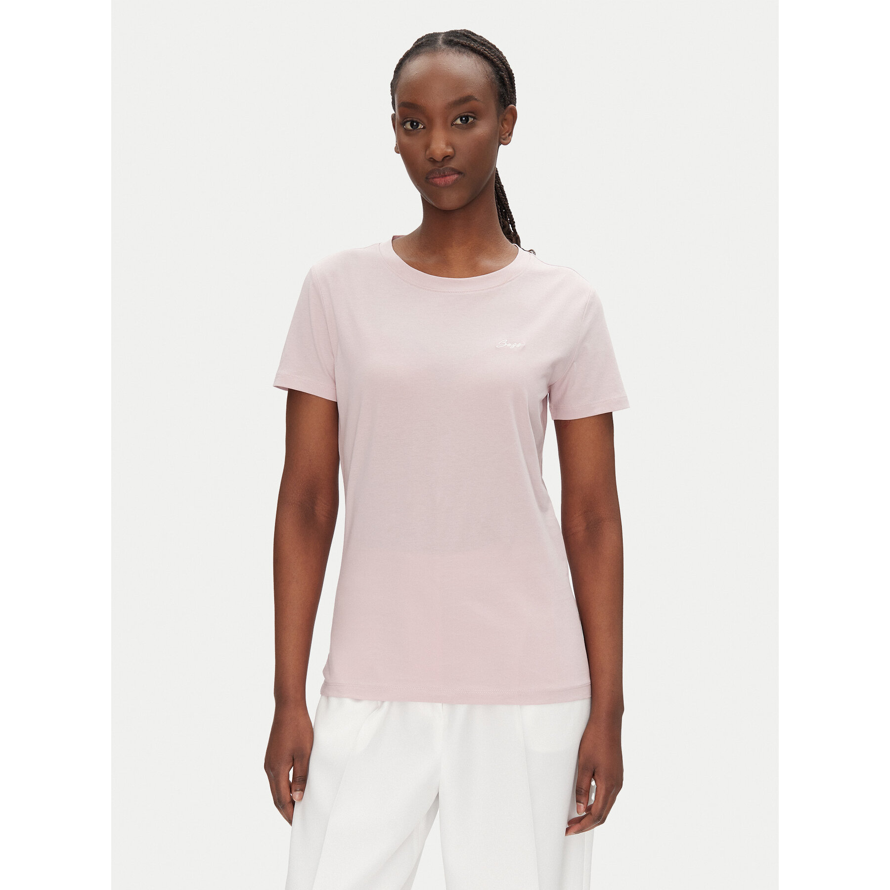 BOSS T-Shirt C_Esogo_Hw 50554015 Różowy Regular Fit