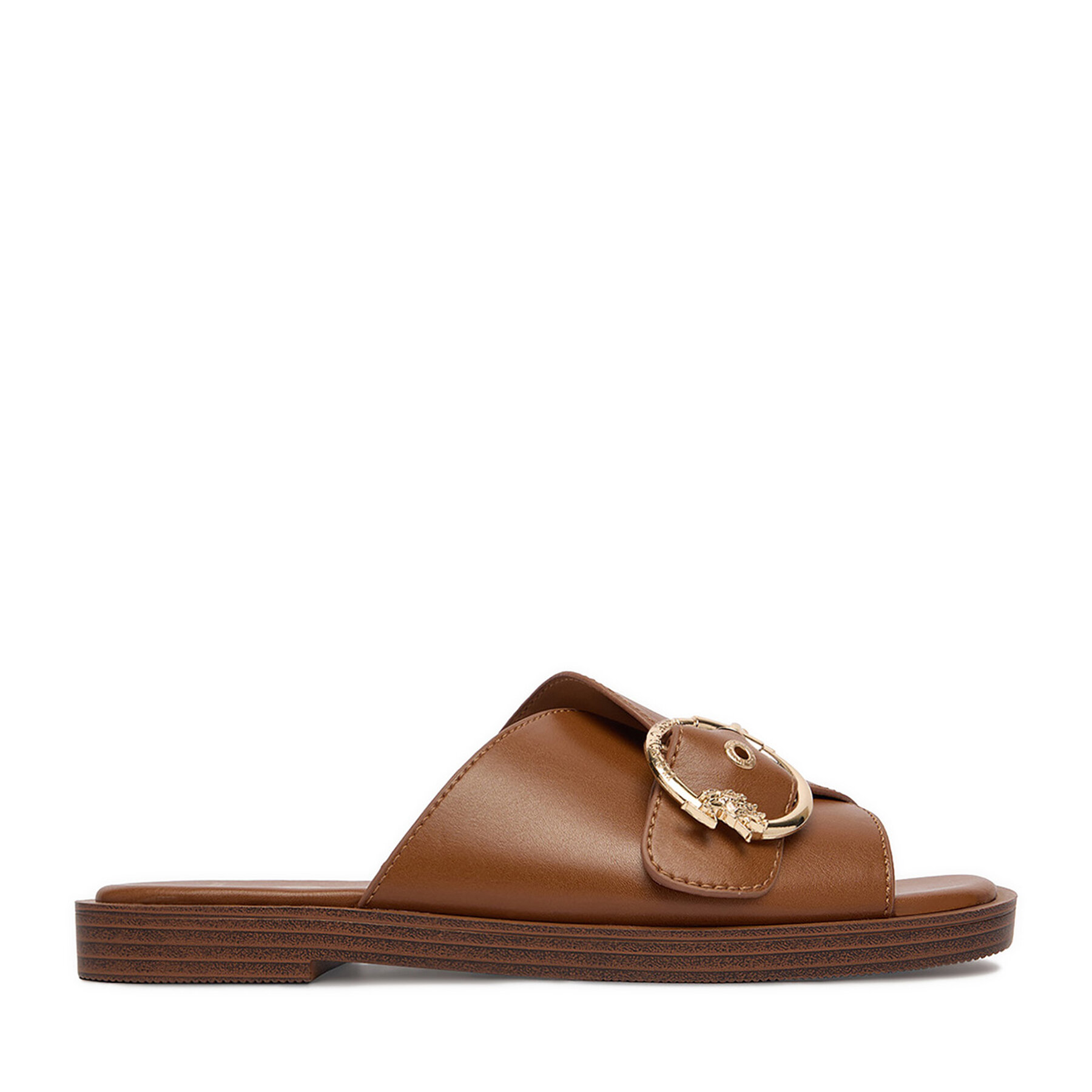U.S. Polo Assn. Klapki EO-MARINA002W/6Y1 Brązowy