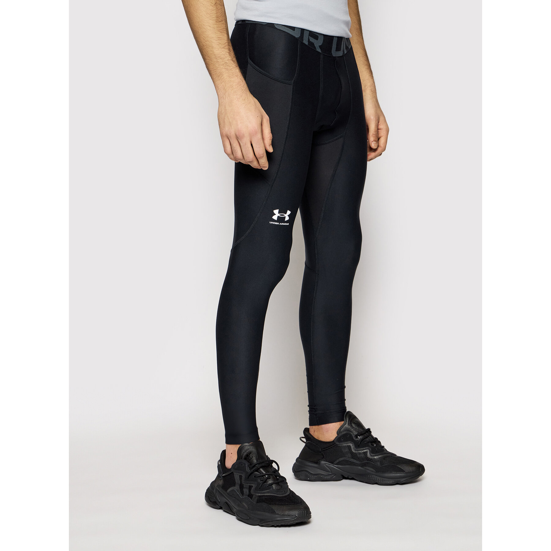 Under Armour Legginsy HeatGear® 1361586 Czarny Slim Fit