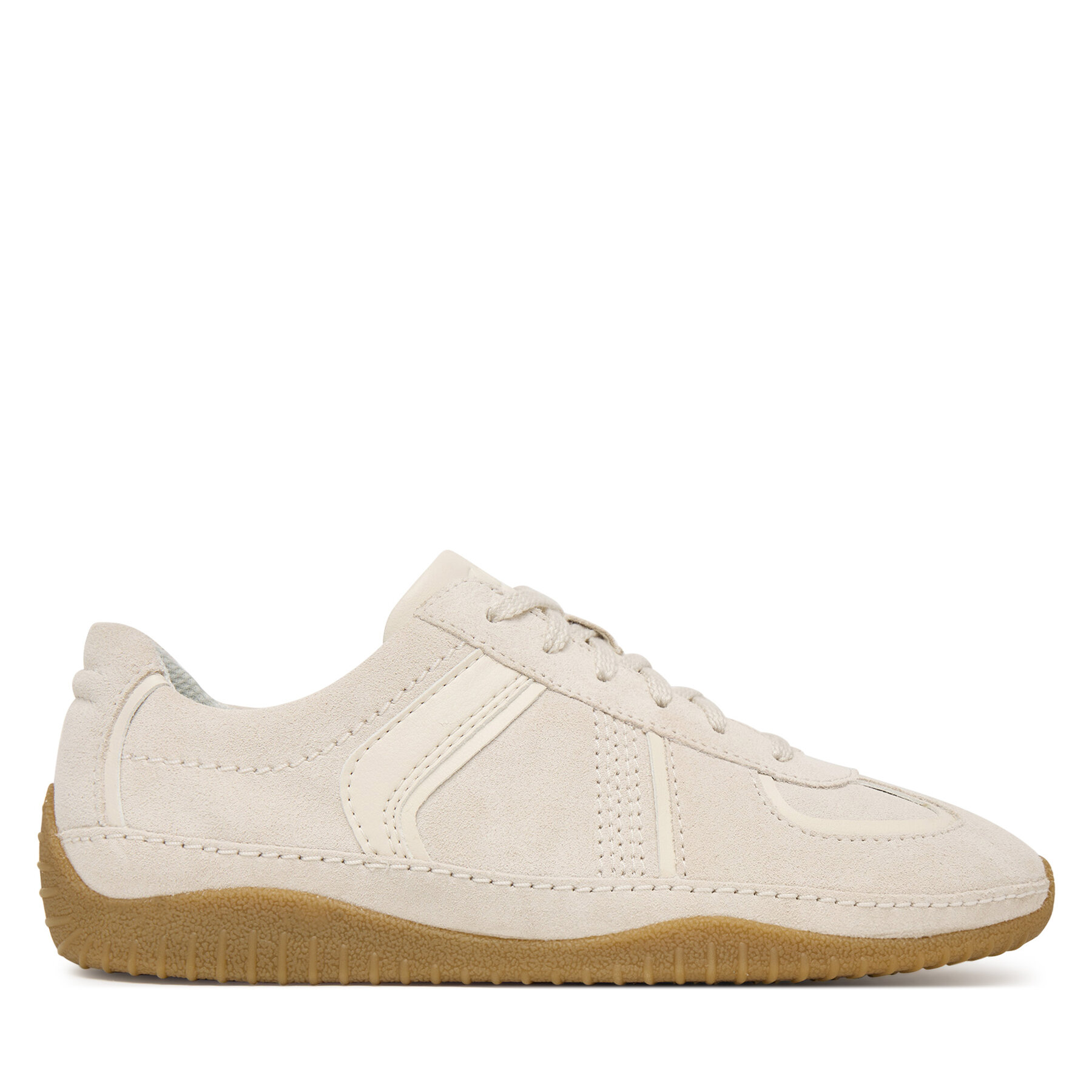 Clarks Sneakersy Meridor Lo 26183168 Beżowy