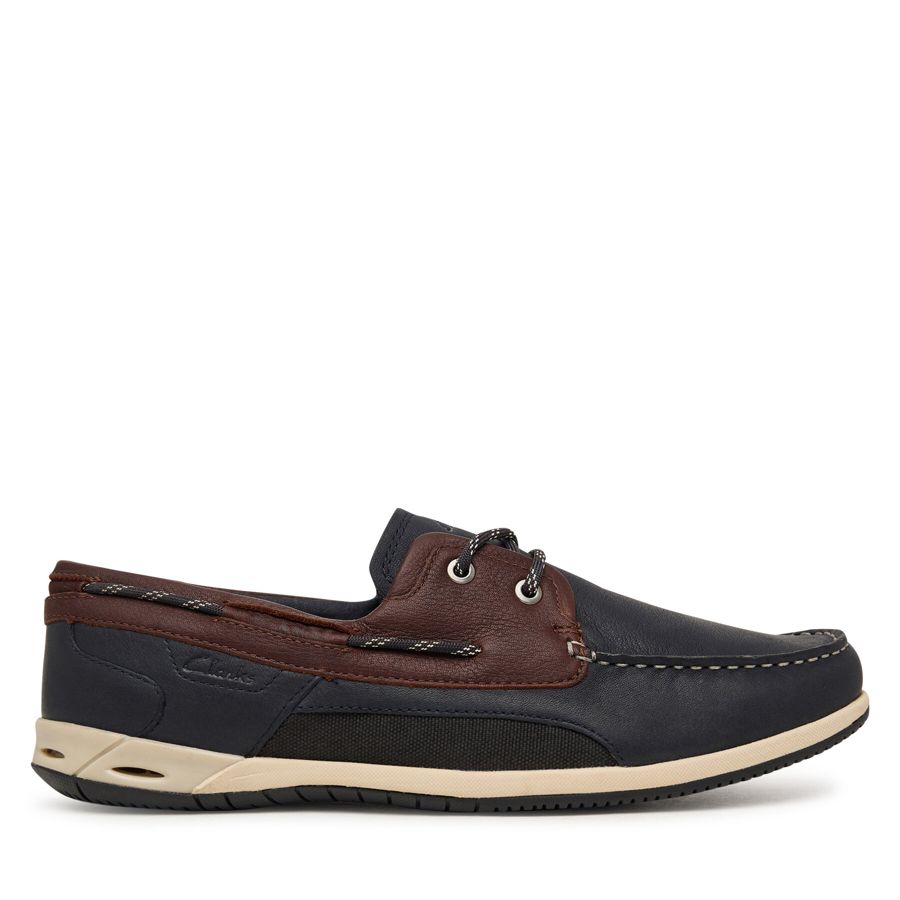 Clarks Półbuty Orson Sail 26186198 Granatowy