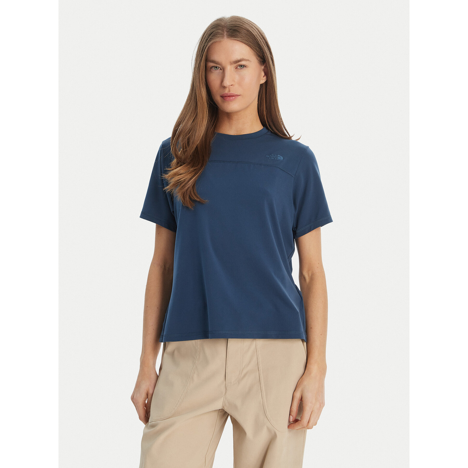 The North Face Koszulka techniczna Back NF0A3LC9 Granatowy Regular Fit