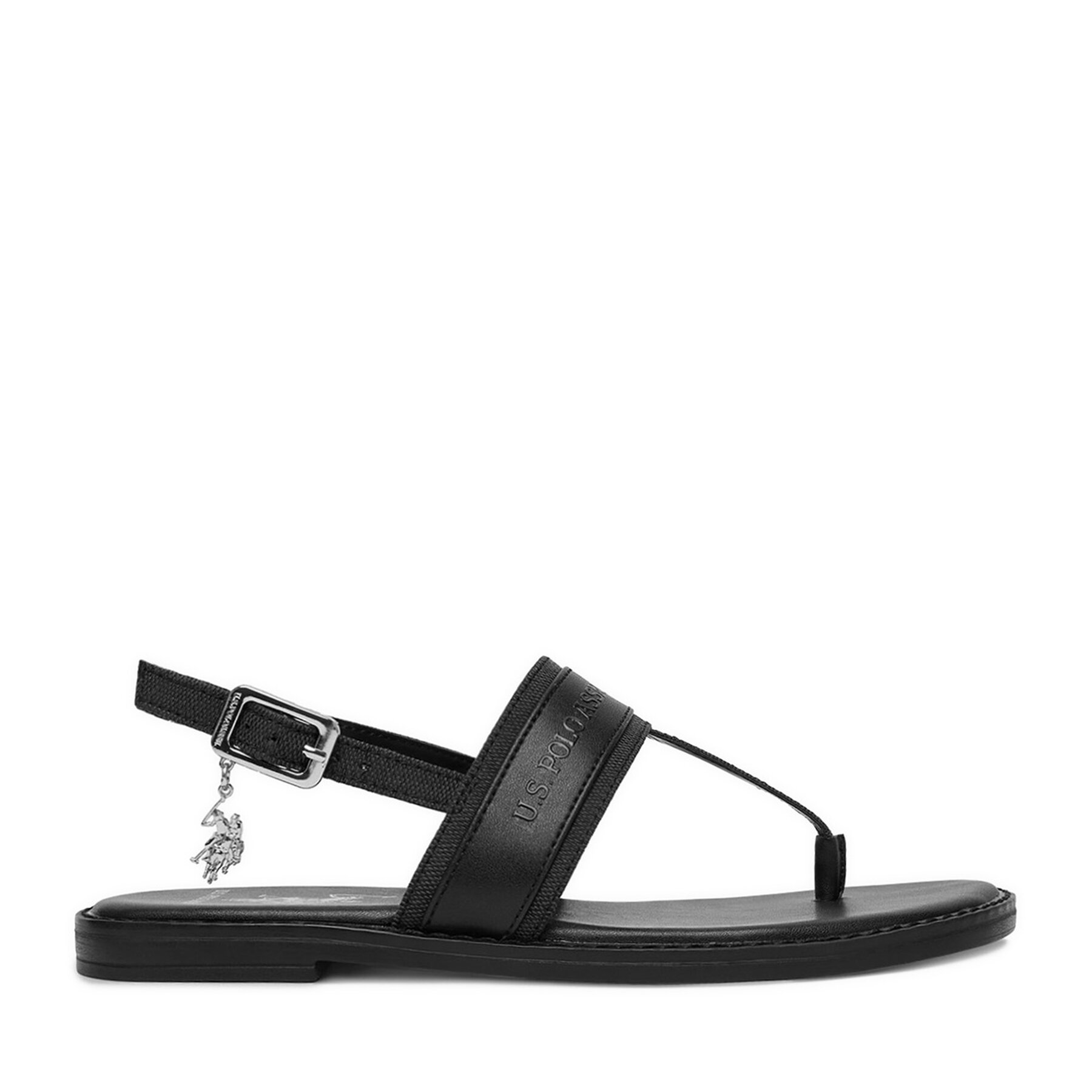 U.S. Polo Assn. Sandały EO-CASSIE001W/6TY1 Czarny