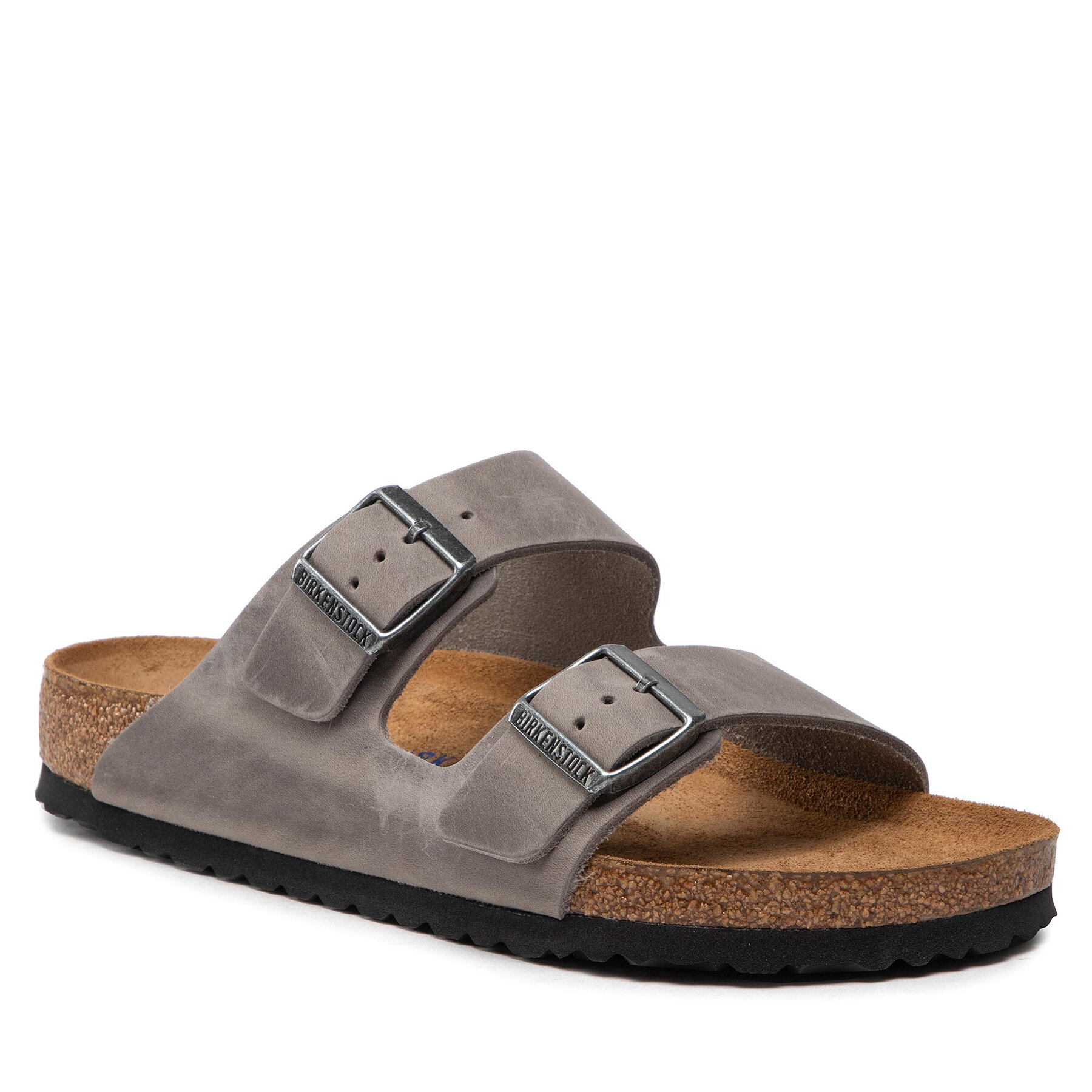 Birkenstock Klapki Arizona Bs 552801 Szary