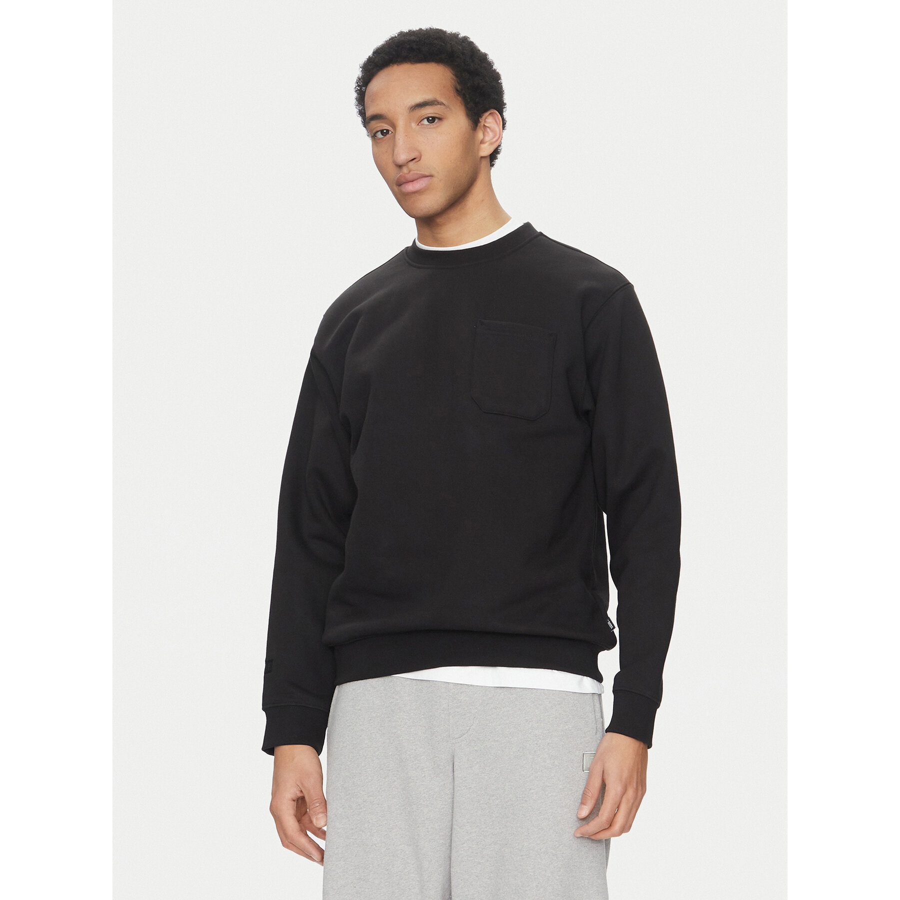 Vans Bluza MTE Lodge VN000M2M Czarny Loose Fit
