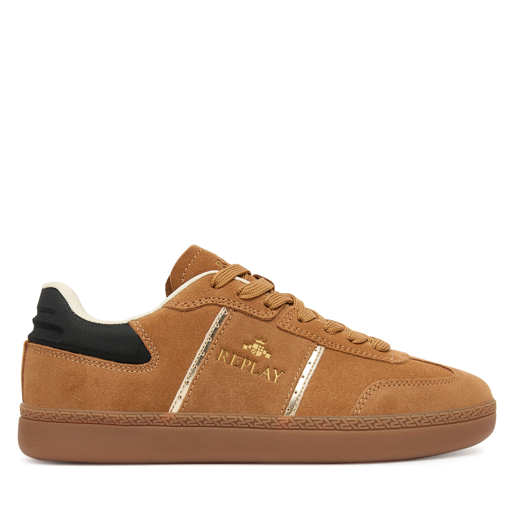 REPLAY Sneakersy GWSD8.000.C0005L Brązowy