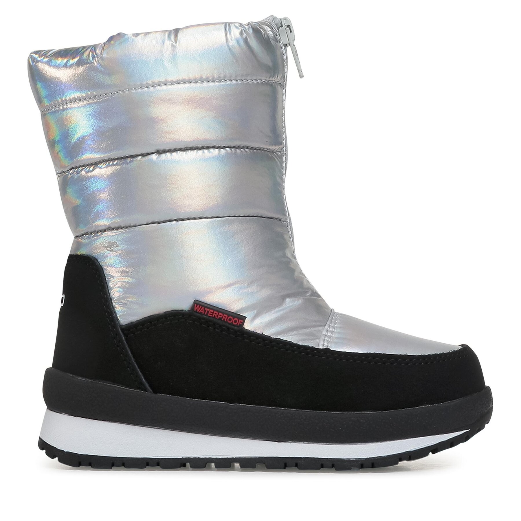 CMP Śniegowce Kids Rae Snow Boots Wp 39Q4964 Srebrny
