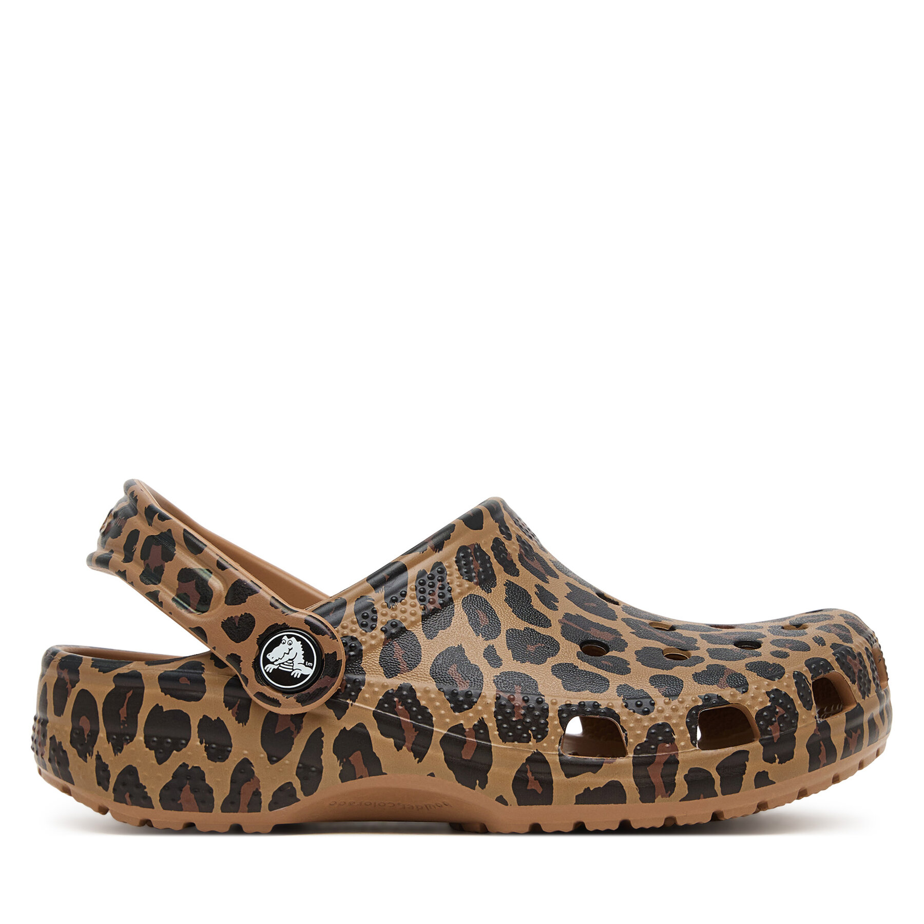 Crocs Klapki Classic Animal Clog 211881 Brązowy
