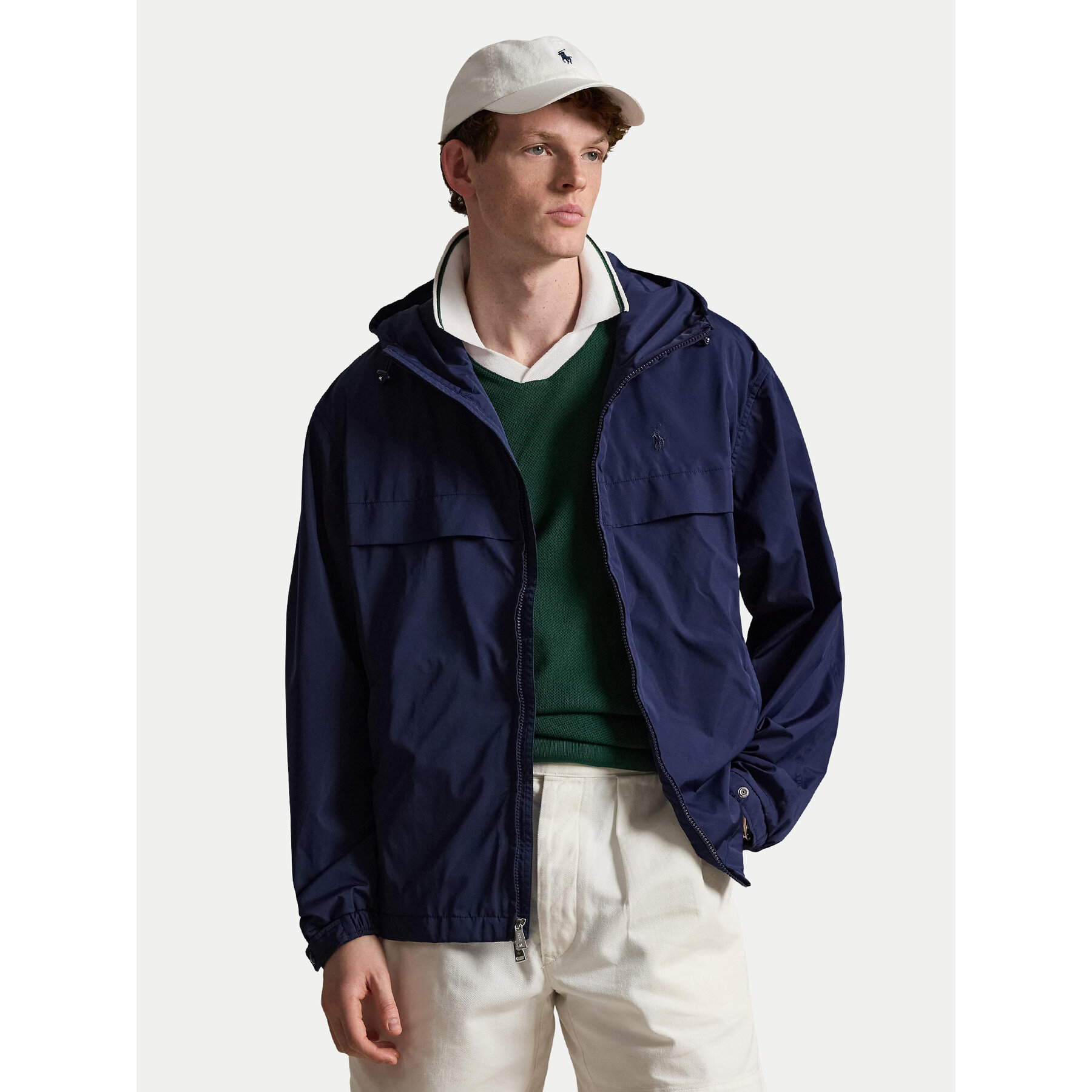 Polo Ralph Lauren Wiatrówka 710B15532001 Granatowy Regular Fit