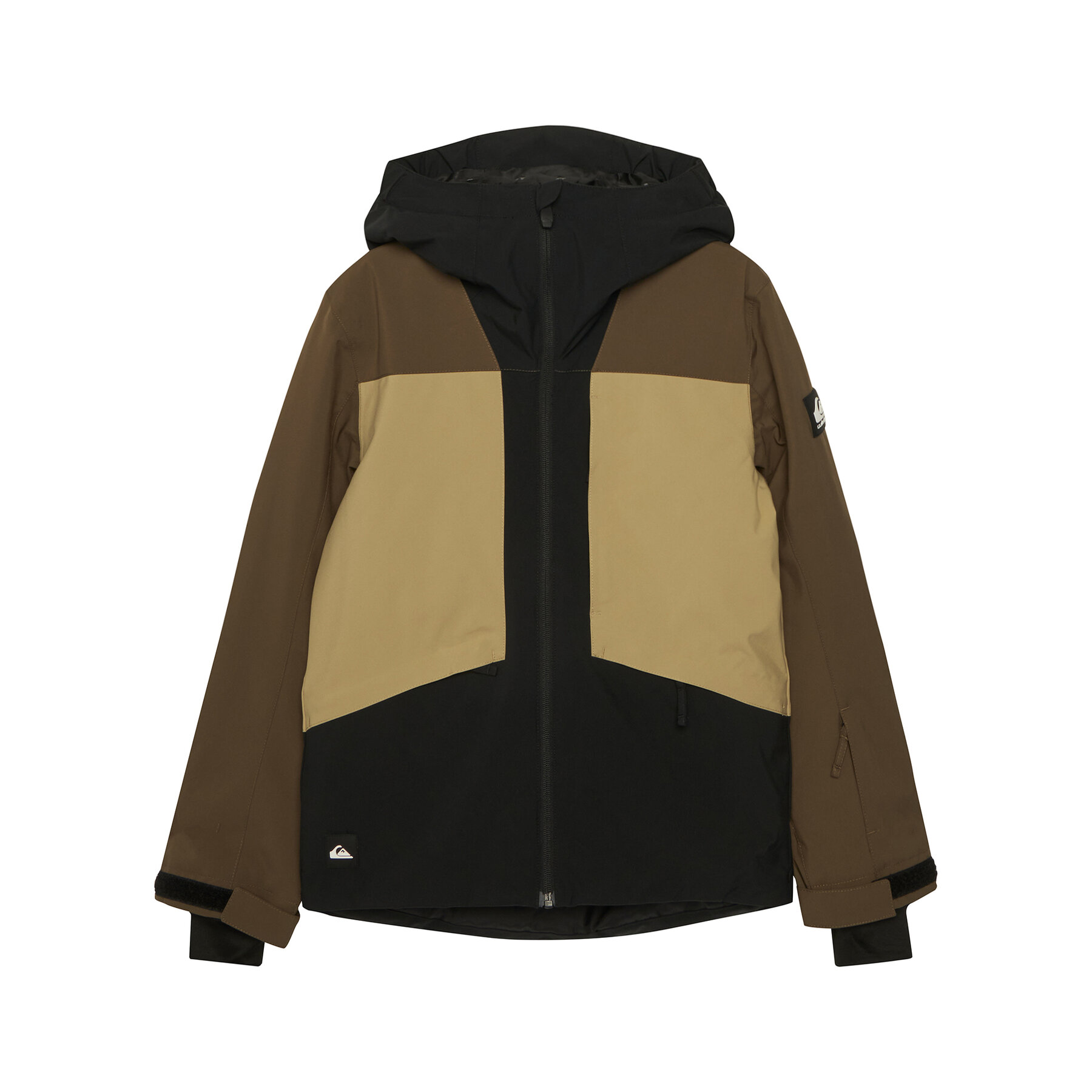 Quiksilver Kurtka narciarska Ambition EQBTJ03213 Brązowy Regular Fit