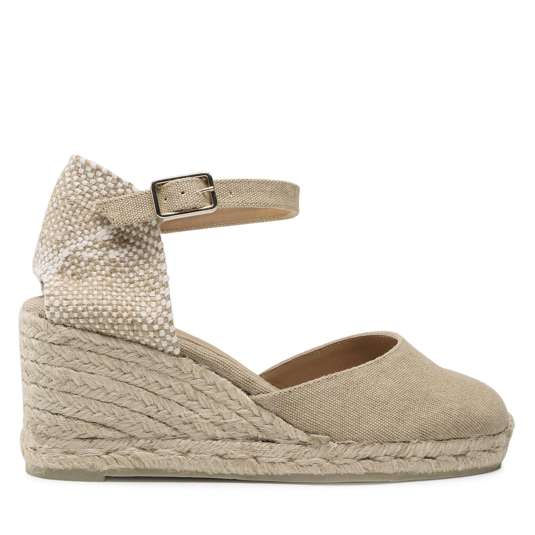 Castañer Espadryle Carol/6/002 021655-2017 Beżowy