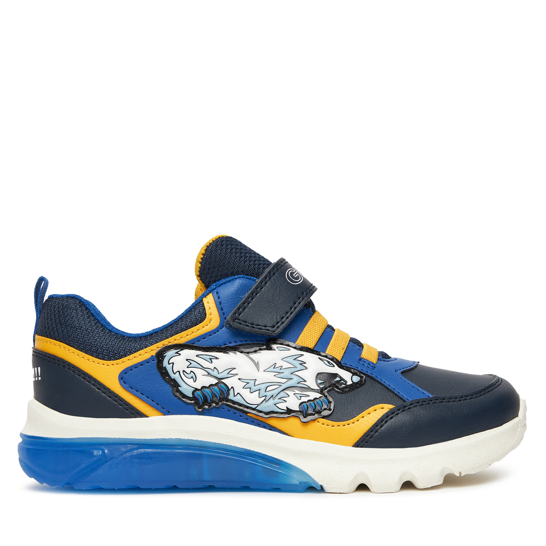 Geox Sneakersy J Ciberdron J56LBB 054CE C0657 D Granatowy