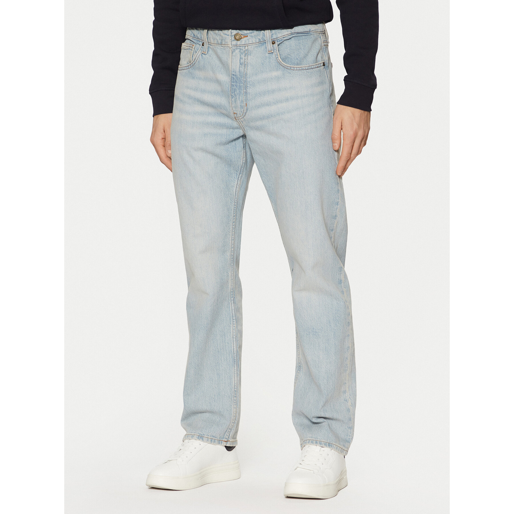 Guess Jeans Jeansy M4YA1B D5DO1 Niebieski Regular Fit