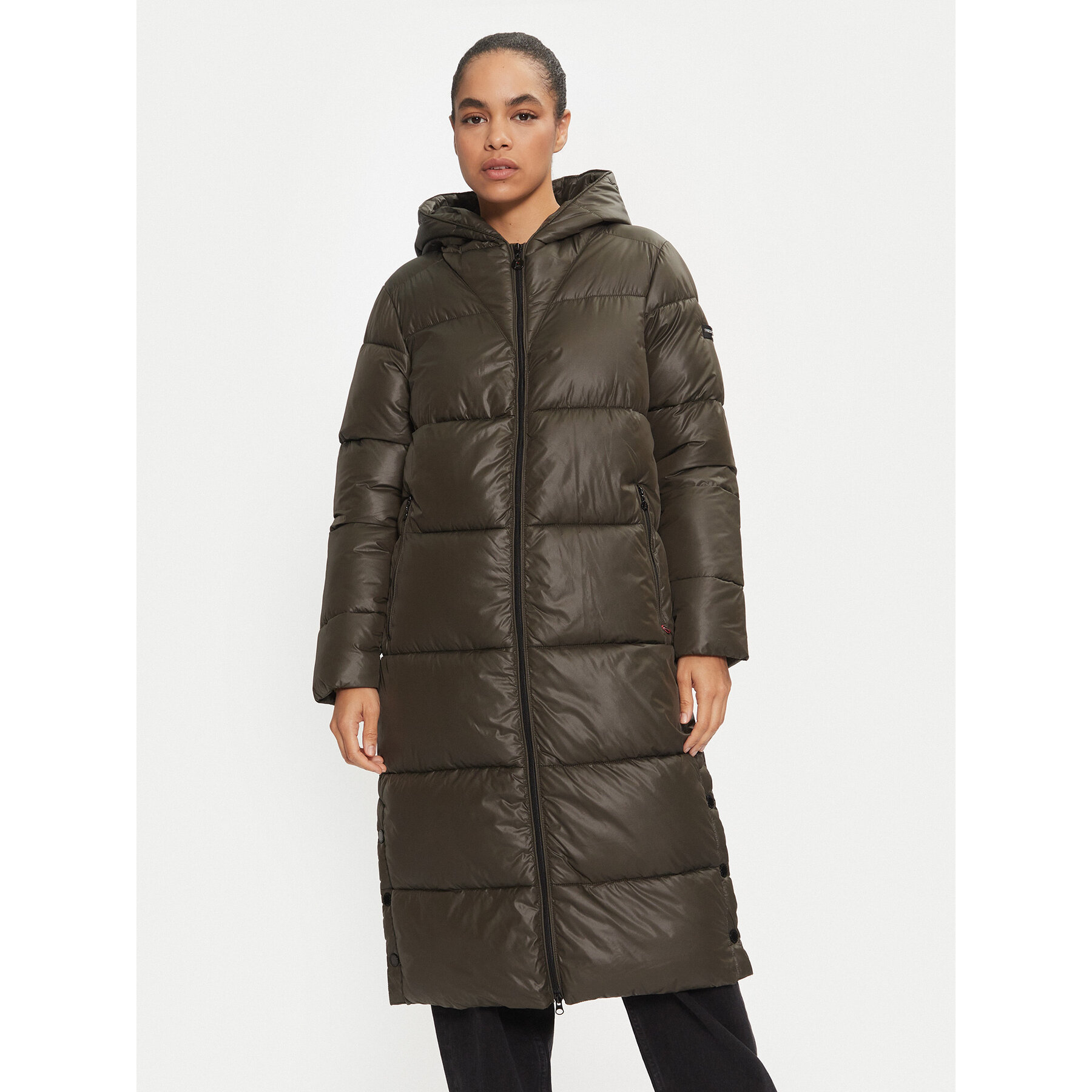 Frieda & Freddies Kurtka zimowa 3802 Zielony Regular Fit