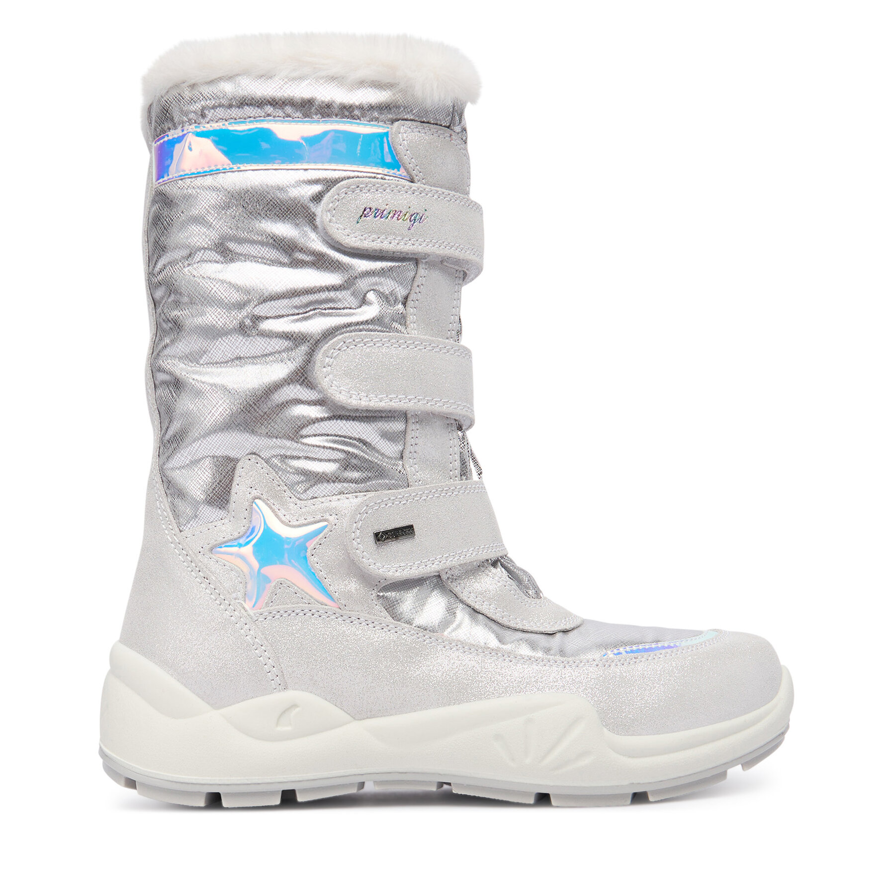 Primigi Śniegowce GORE-TEX 8881666 D Srebrny