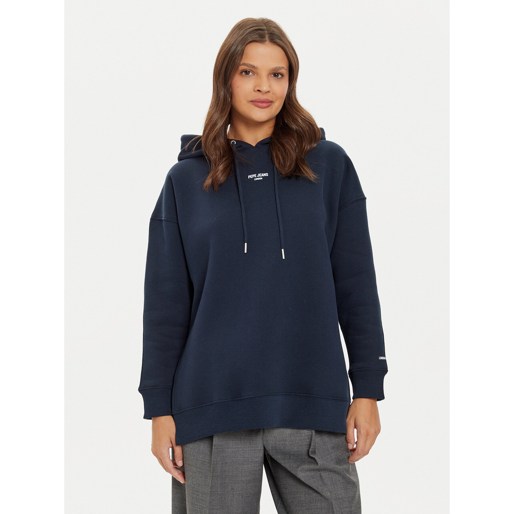 Pepe Jeans Bluza Fergie PL581455 Granatowy Regular Fit