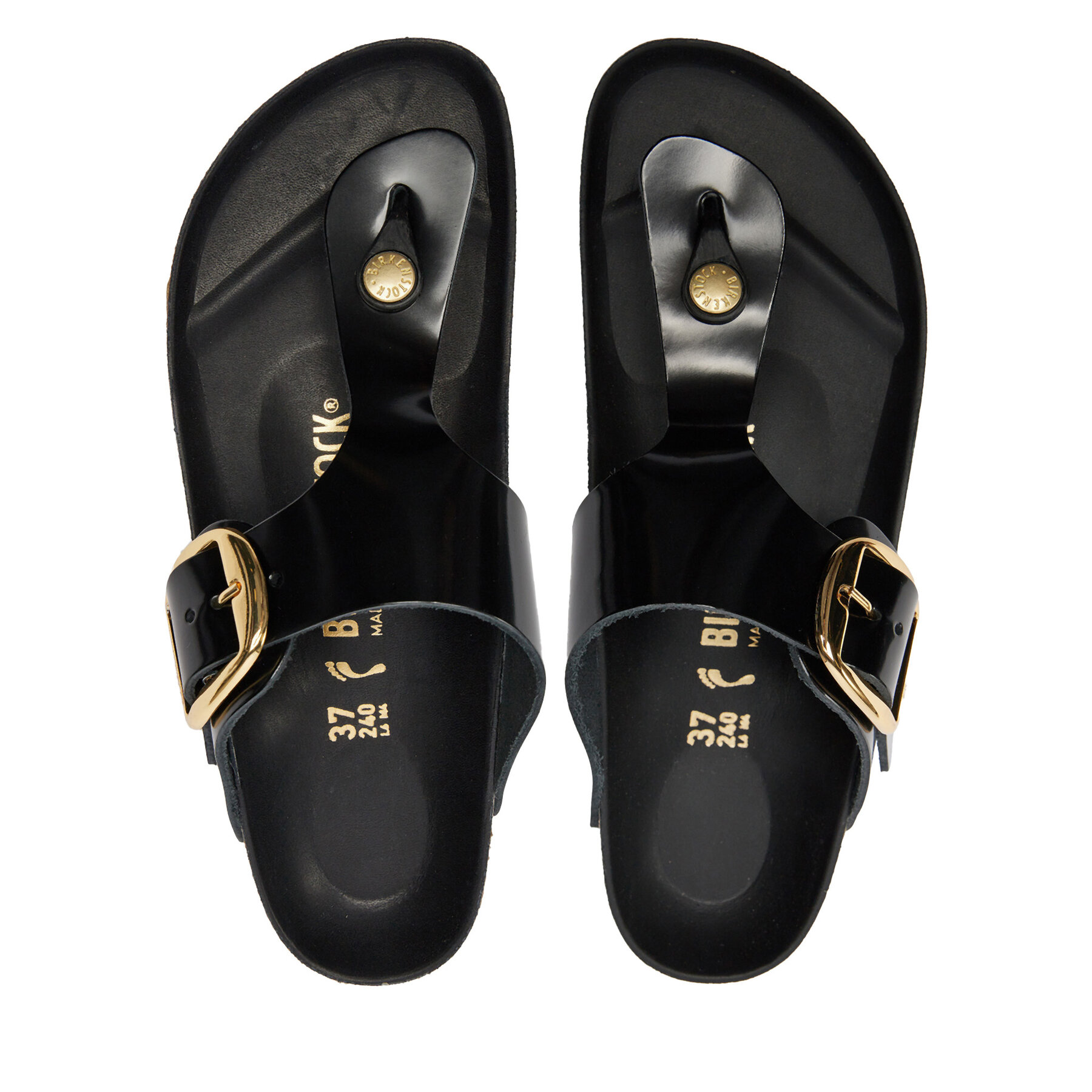 Birkenstock Japonki Gizeh Buckle He 1021469 Czarny