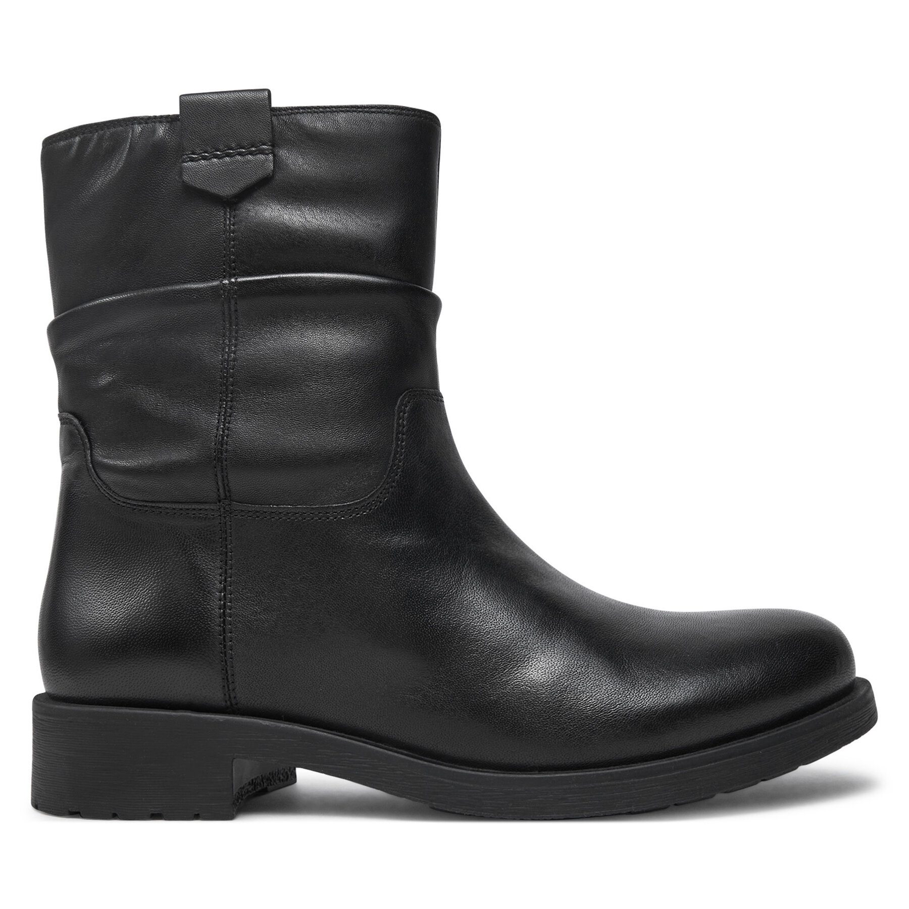 Geox Botki D466RA 000TU C9999 Czarny