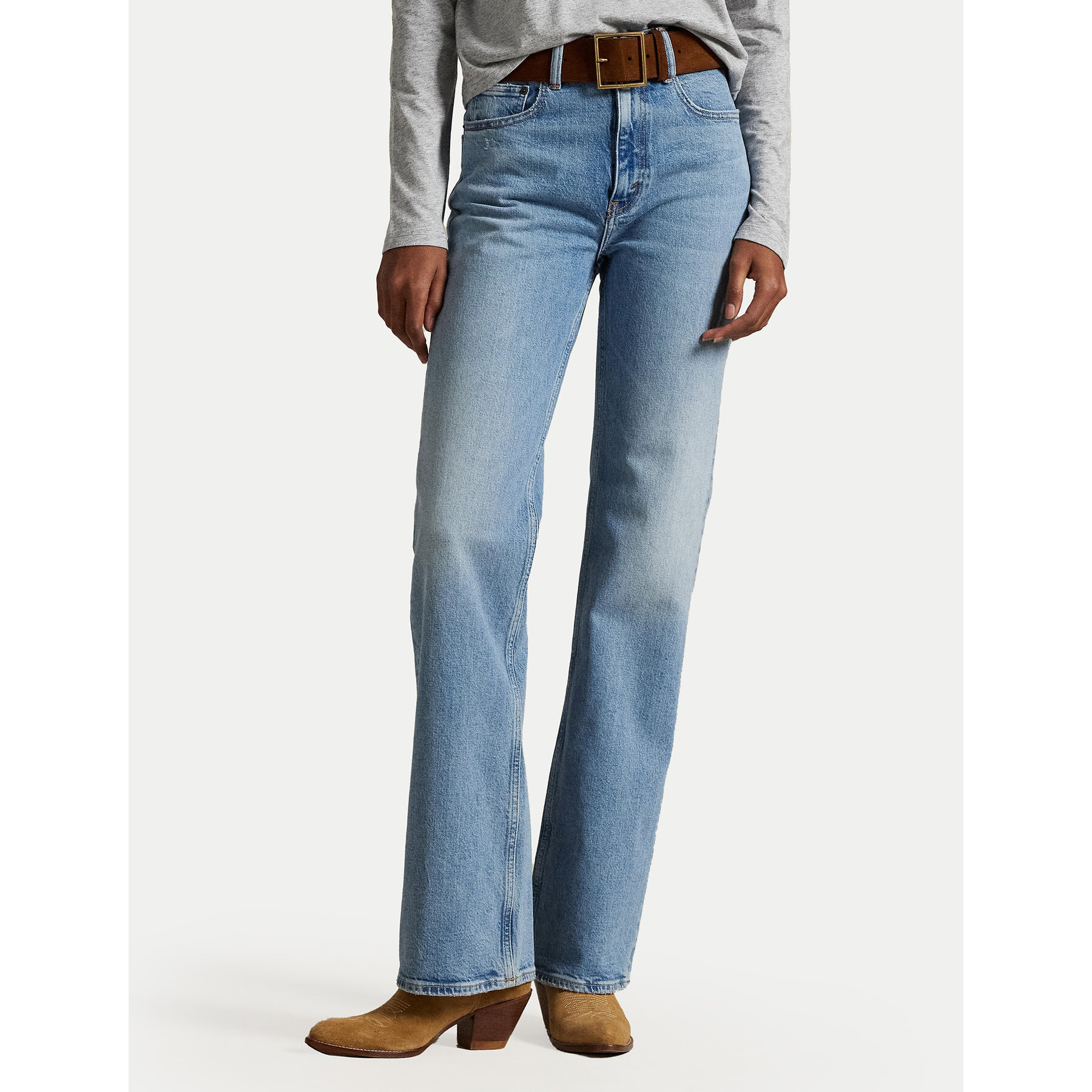 Polo Ralph Lauren Jeansy 211970178001 Niebieski Regular Fit