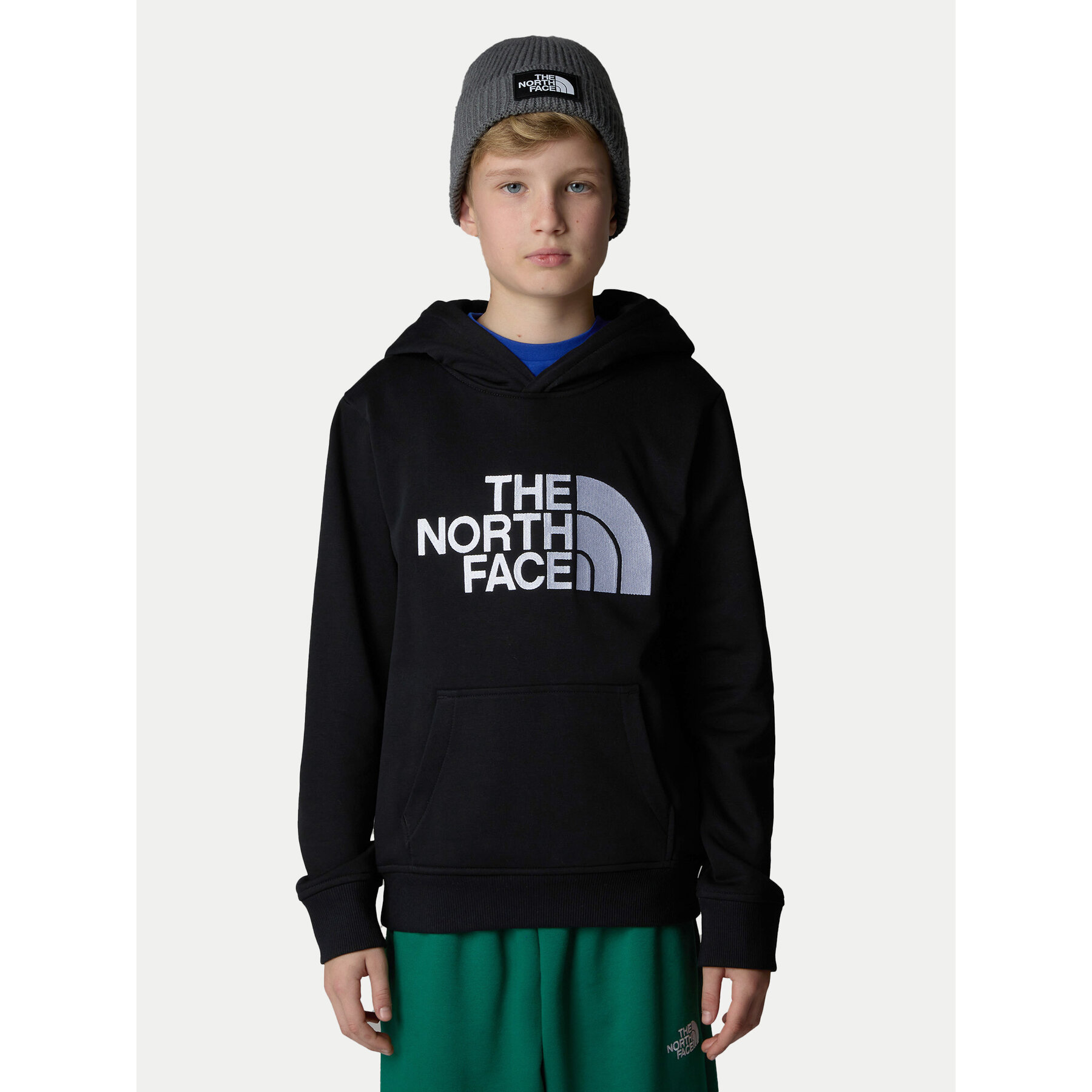 The North Face Bluza Drew Peak NF0A89HH Czarny Regular Fit