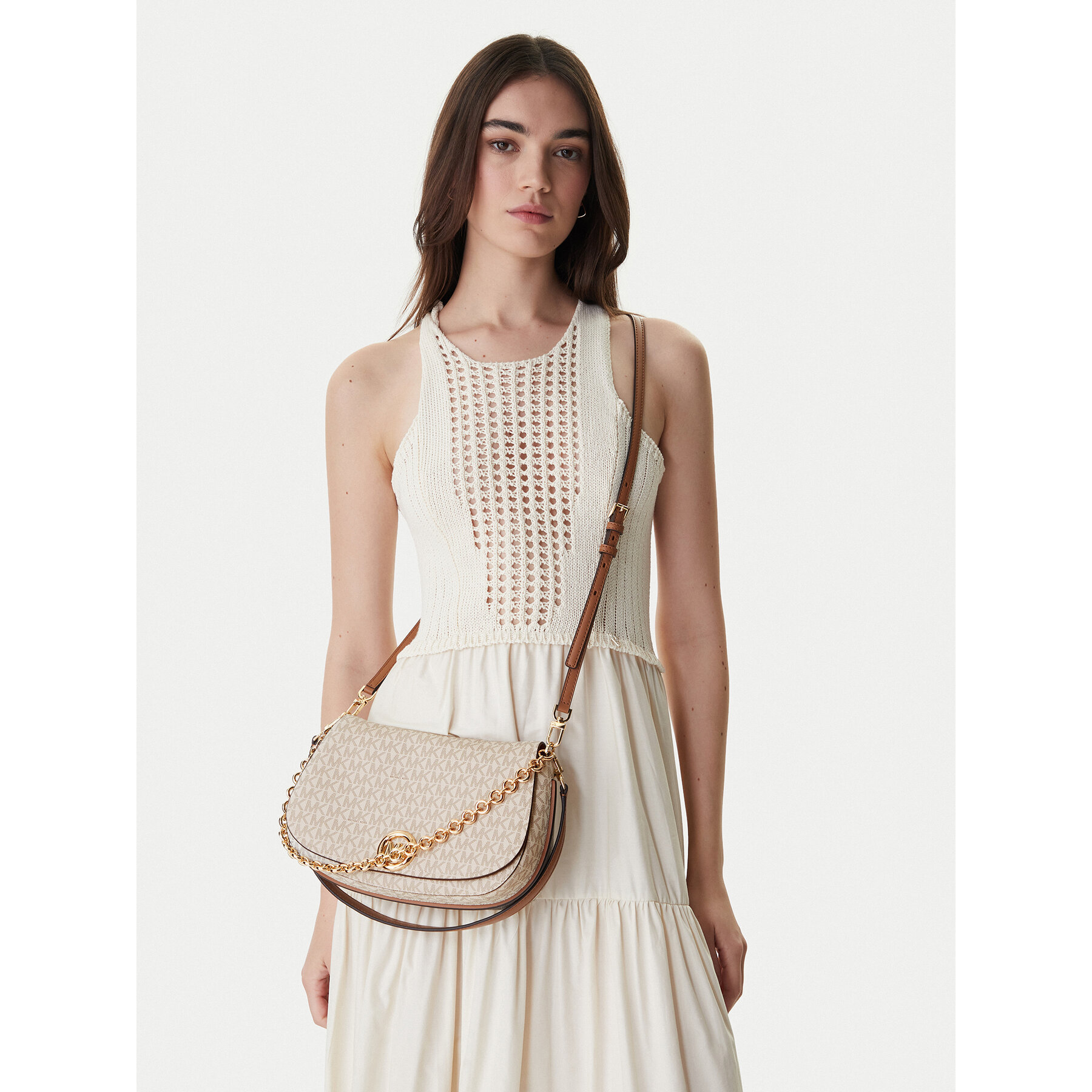 MICHAEL Michael Kors Torebka 30R6GY5S2B Écru