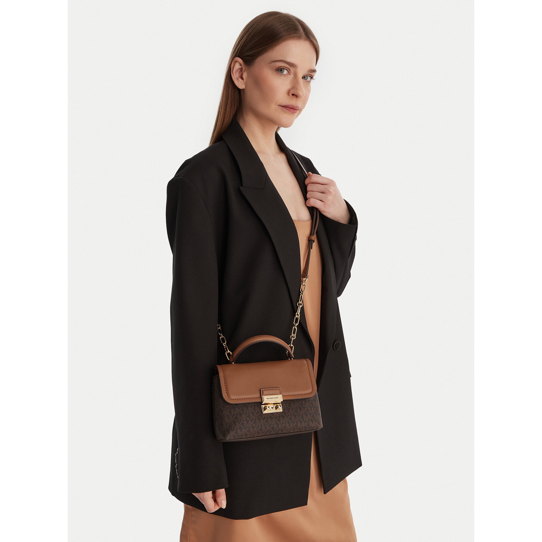MICHAEL Michael Kors Torebka 32R6G2RC0B Brązowy