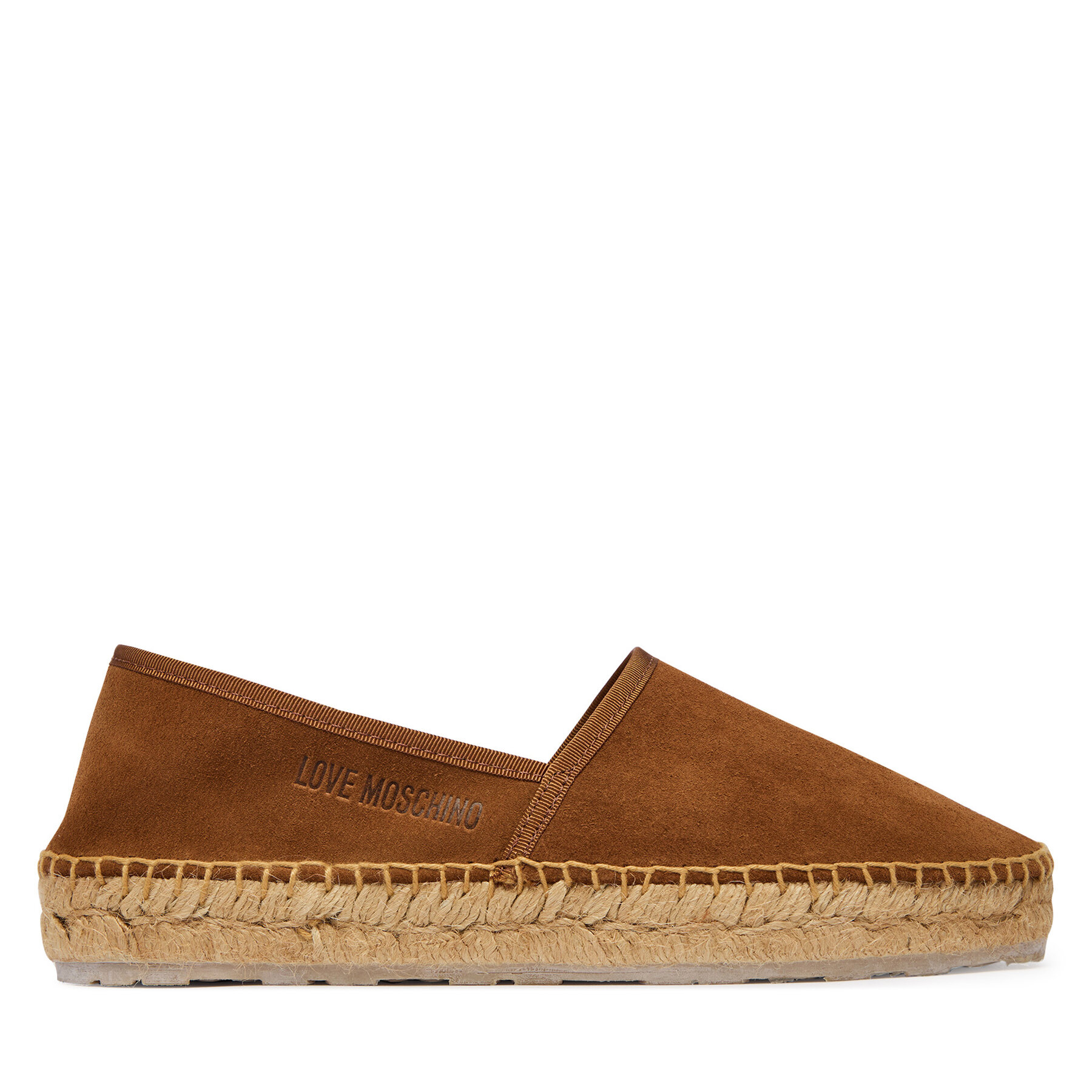 LOVE MOSCHINO Espadryle JA10572G0OIG5200 Brązowy