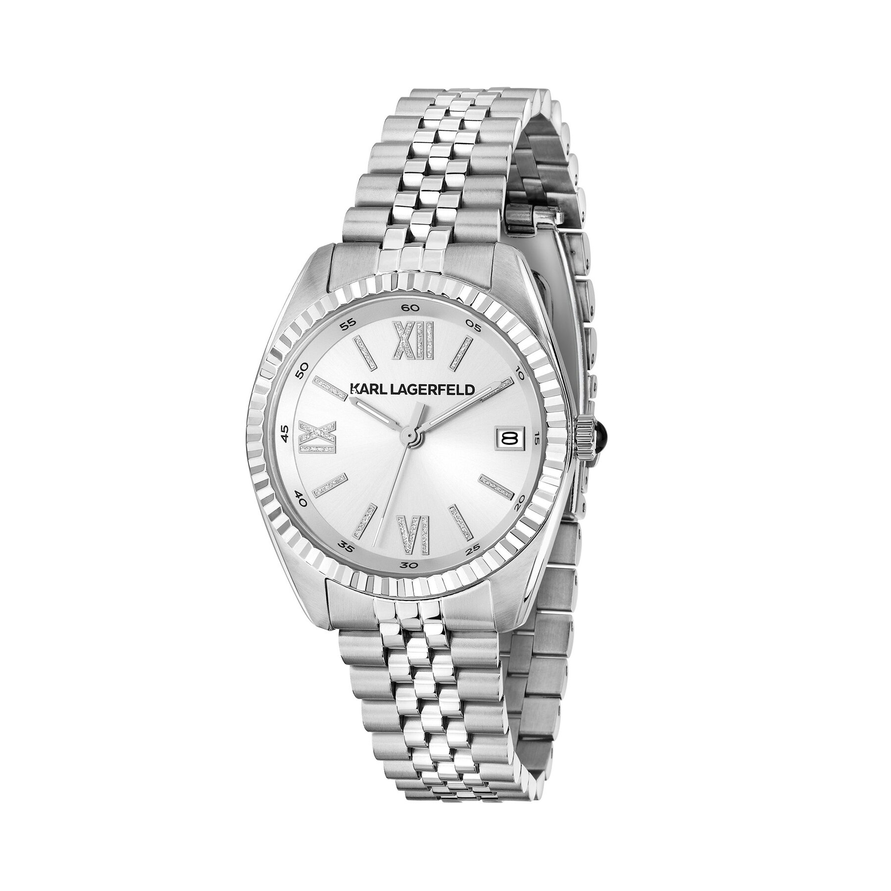 KARL LAGERFELD Zegarek R0553108509 Srebrny