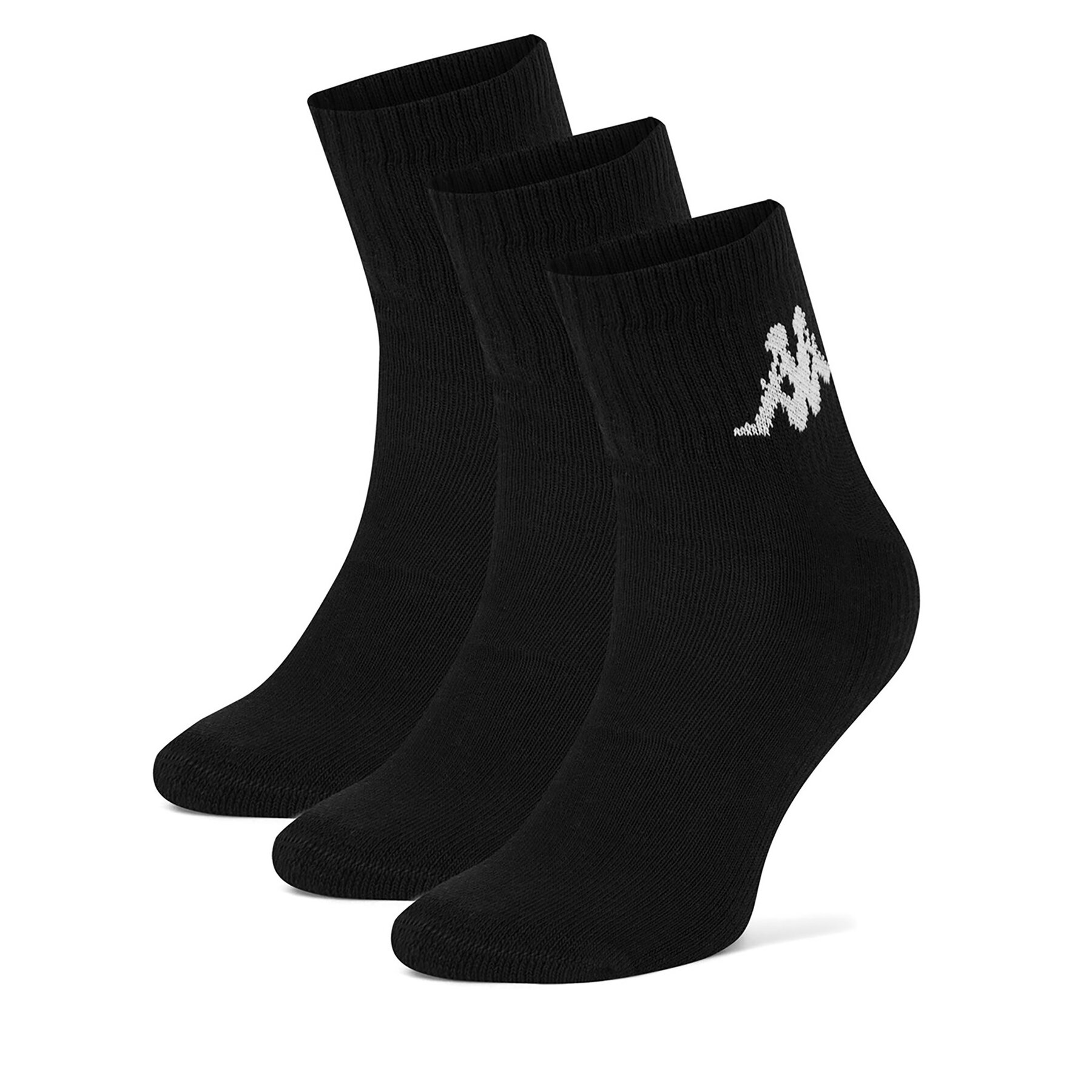 Kappa Skarpety krótkie Z4444_AW24 (3-PACK) Czarny