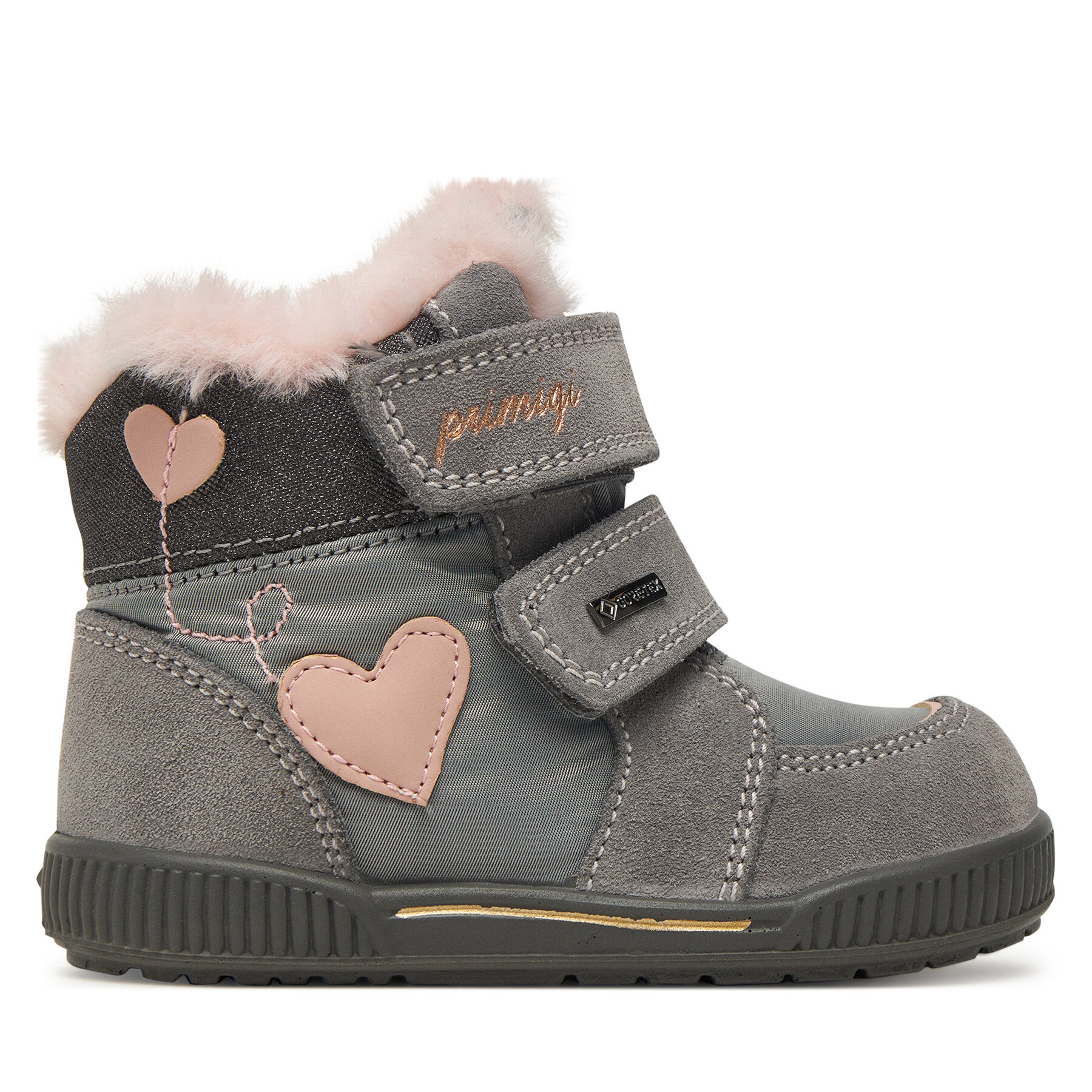 Primigi Śniegowce GORE-TEX 8861333 Szary ciemny