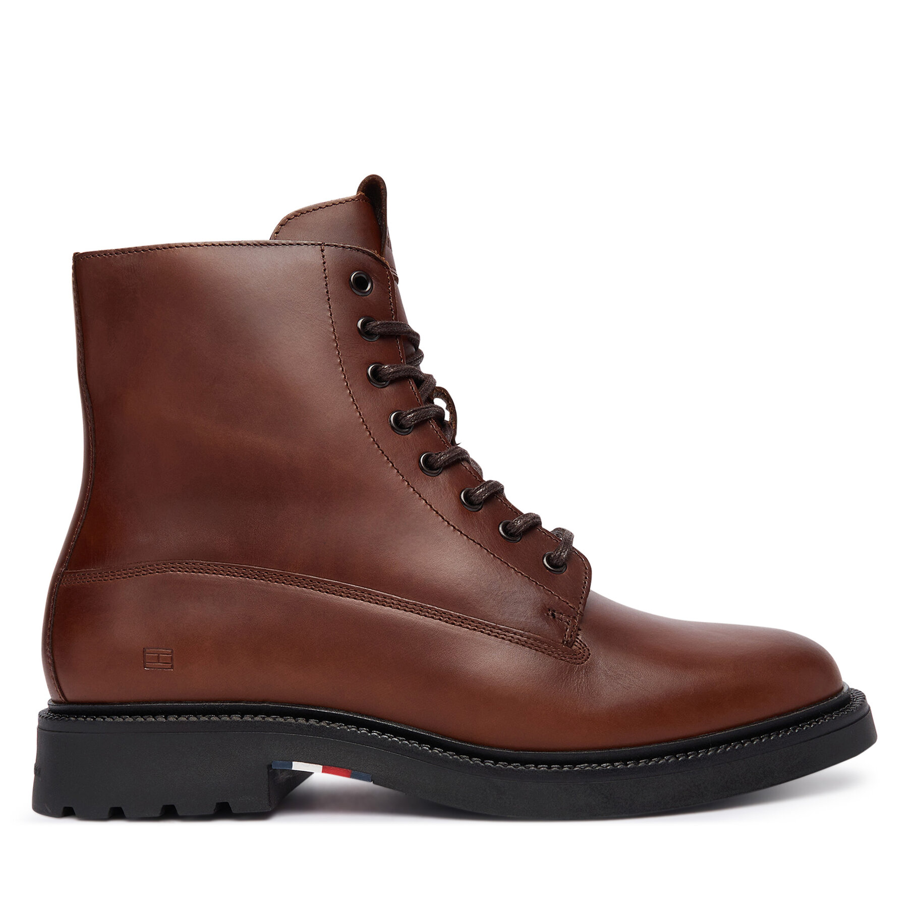 Tommy Hilfiger Kozaki Comfort Lwt FM0FM05593 Brązowy