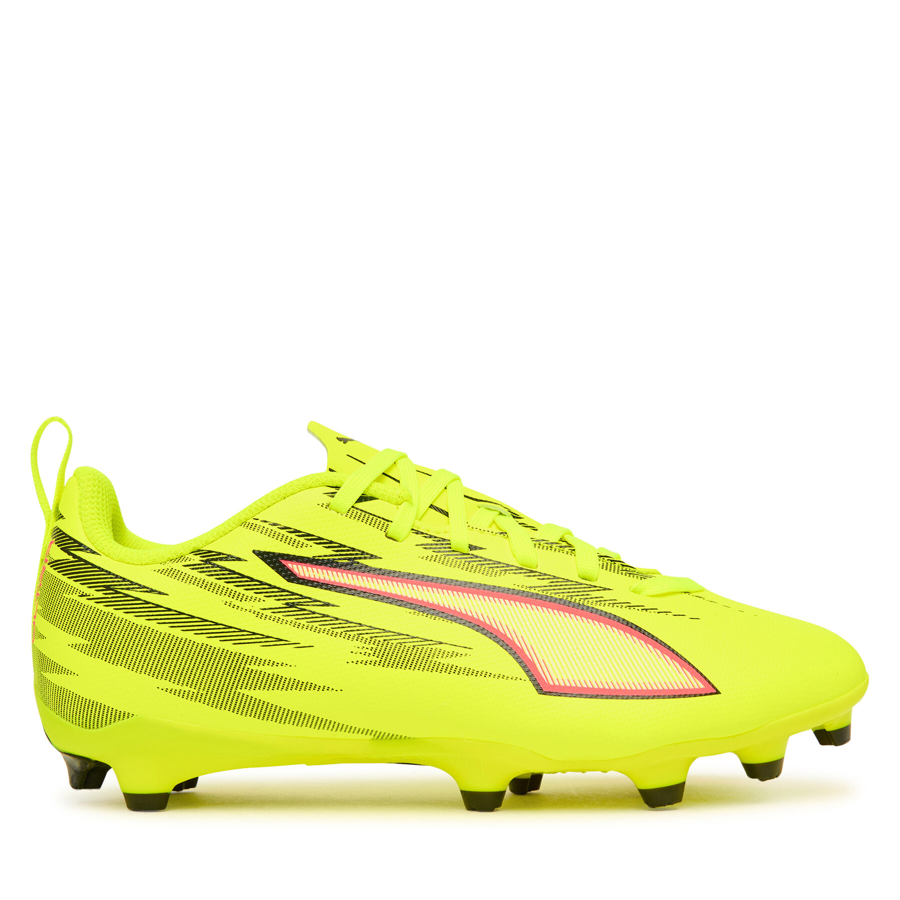 Puma Buty do piłki nożnej Ultra 6 Play Fg/Ag Jr 108705 01 Żółty