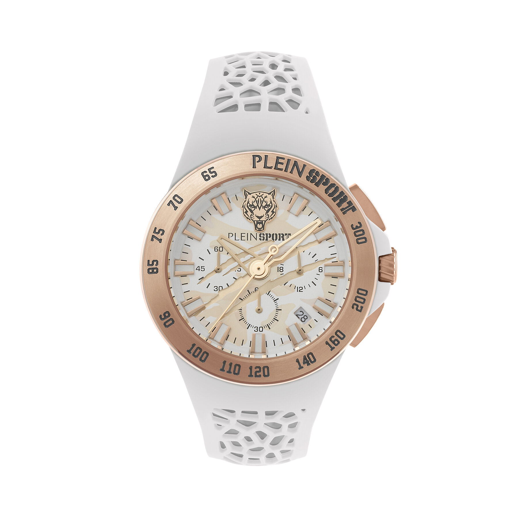 Plein Sport Zegarek Thunderstorm Chrono PSABA0723 Srebrny