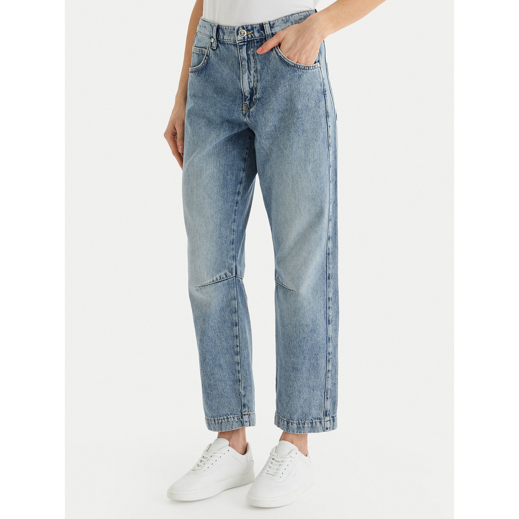 JOOP! Jeans Jeansy Manoa-C 30102835 Niebieski Straight Fit