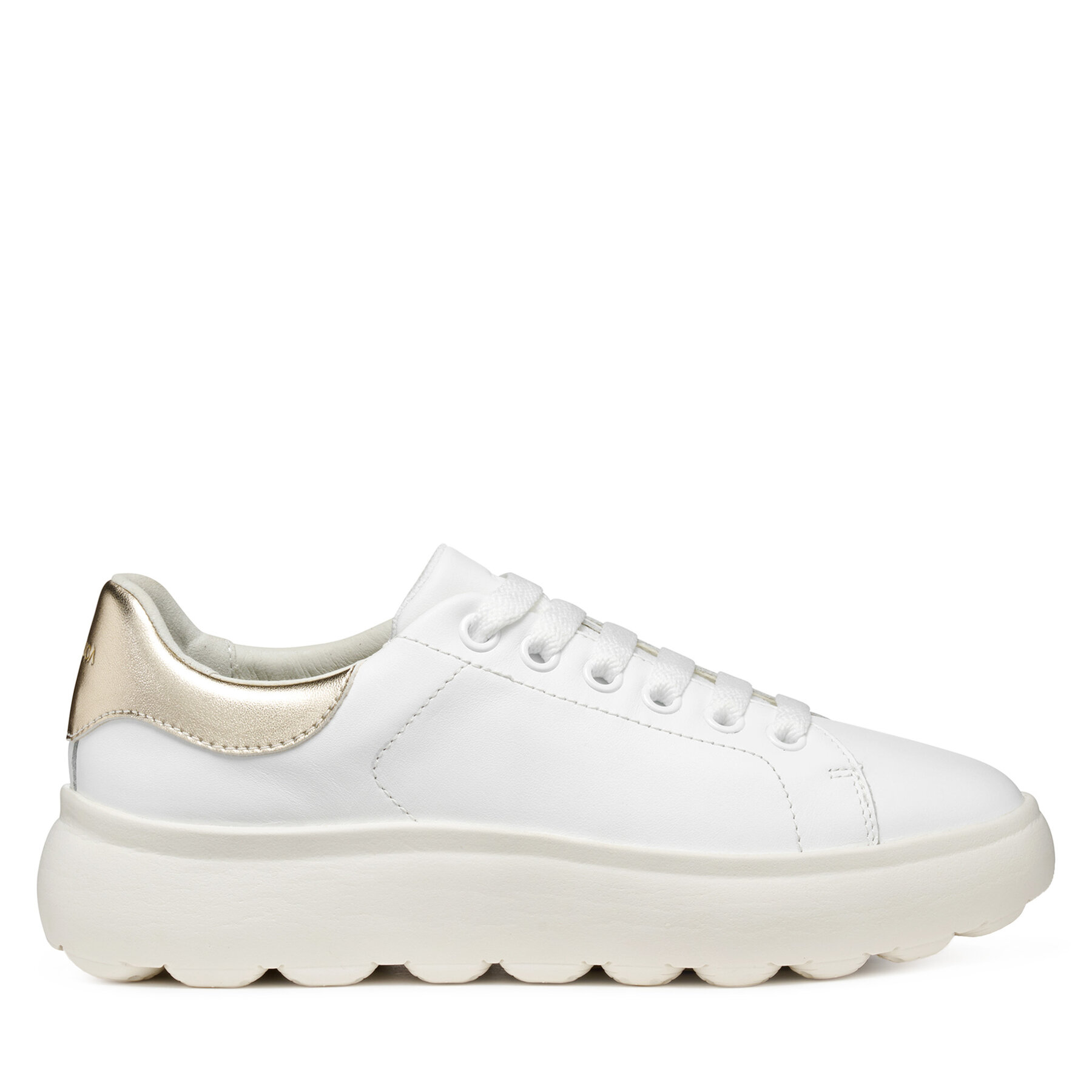 Geox Sneakersy D Spherica Ec4.1 D45TCD 085BN C1327 Biały