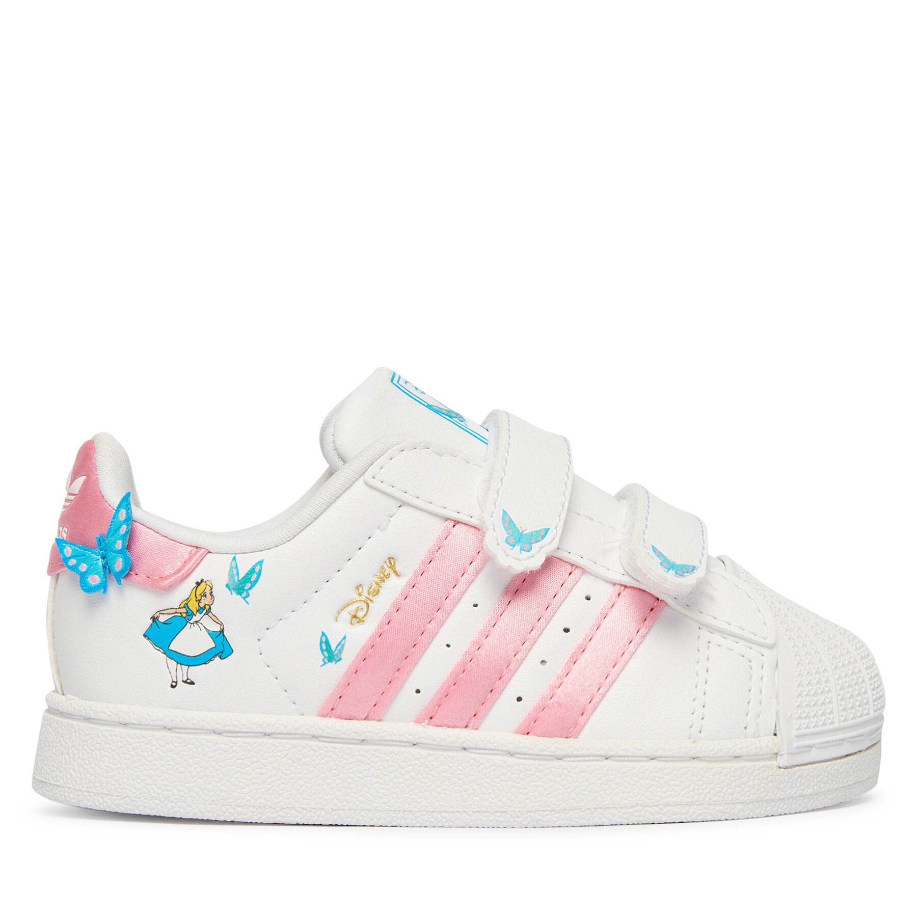 adidas Sneakersy Disney Superstar II Comfort Closure IH1743 Biały