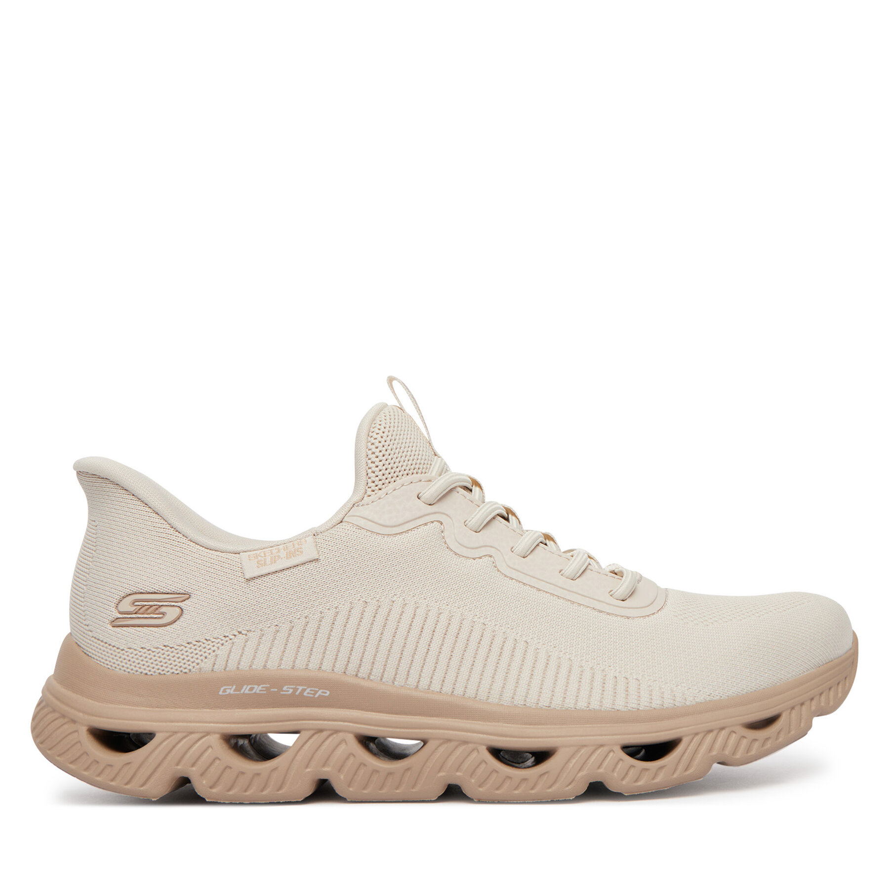 Skechers Sneakersy BOBS Sport Arc 117629/NAT Beżowy