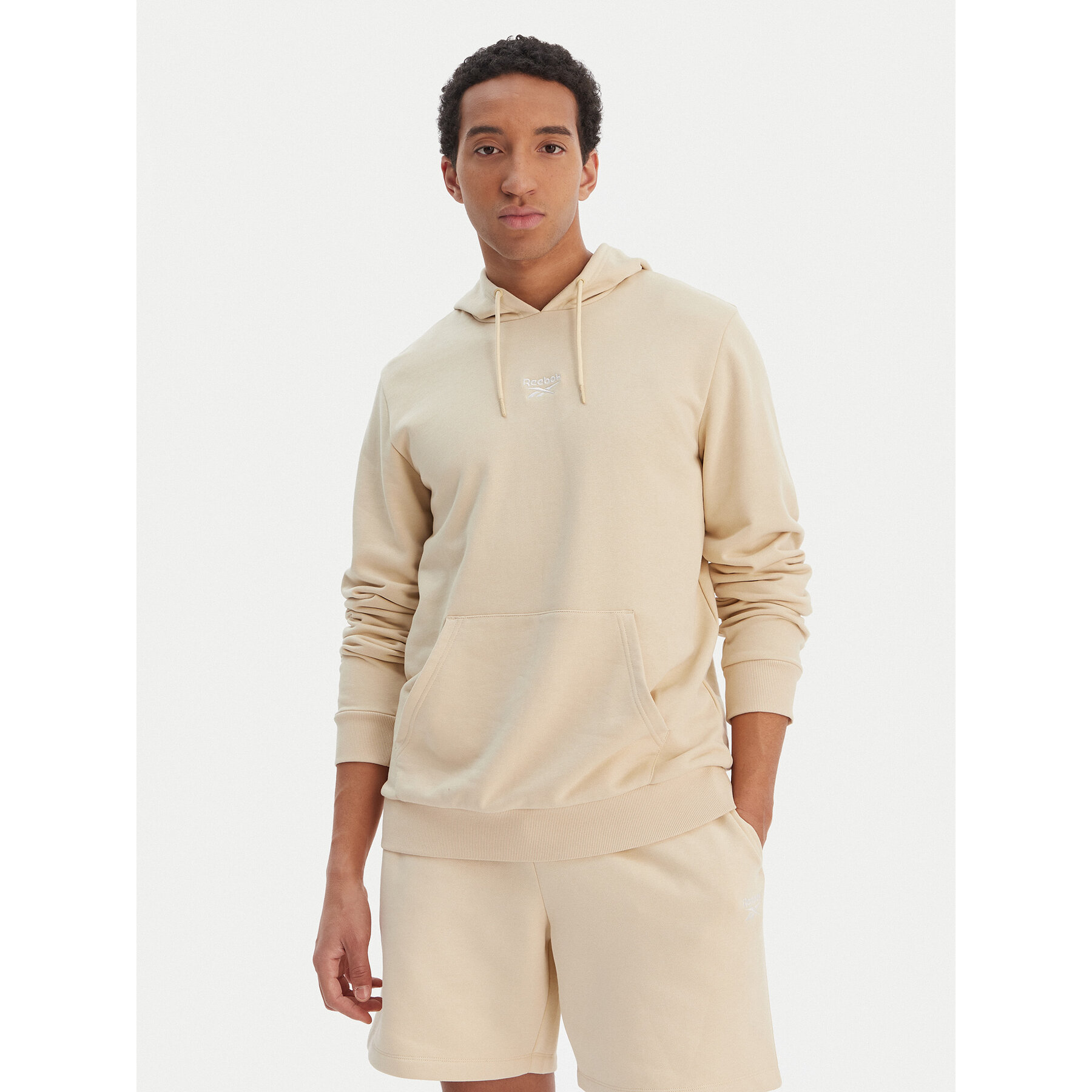 Reebok Bluza Babb RK25550CCM Beżowy Regular Fit
